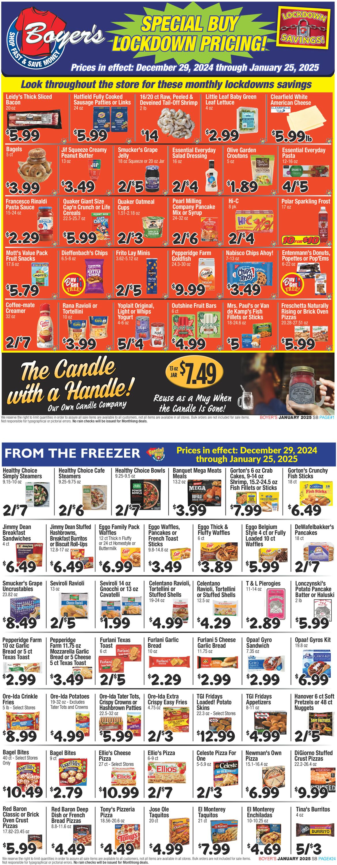 Catalogue Boyer's Food Markets from 12/29/2024