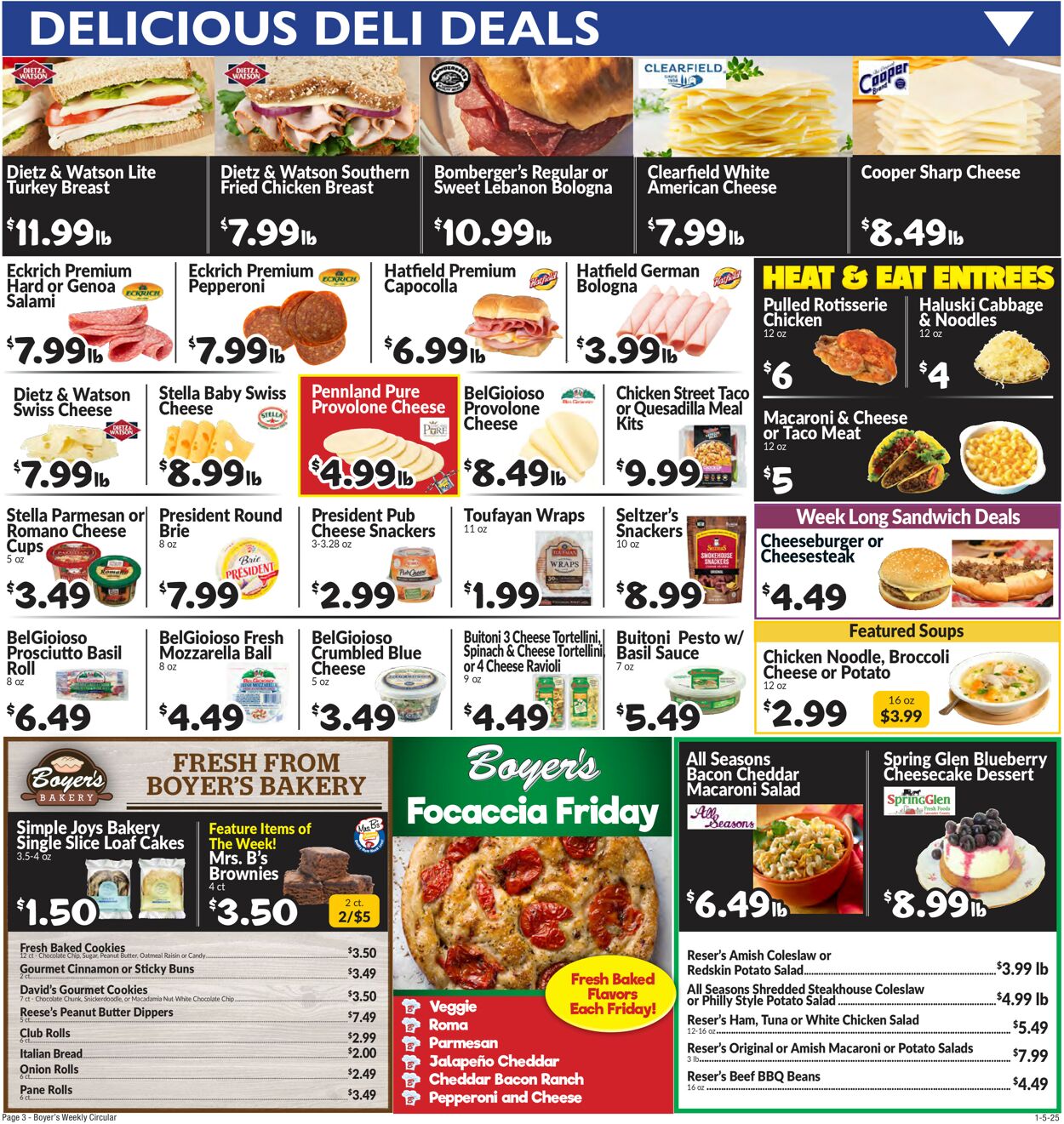 Catalogue Boyer's Food Markets from 01/05/2025