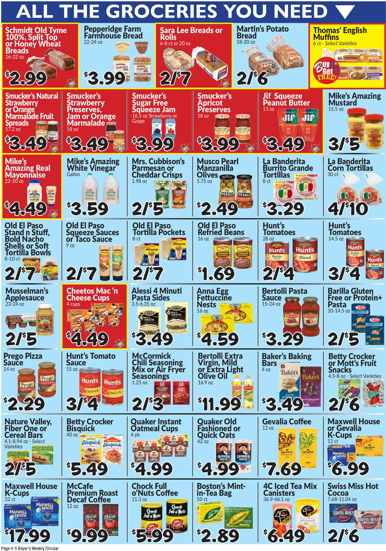 Catalogue Boyer's Food Markets from 01/05/2025