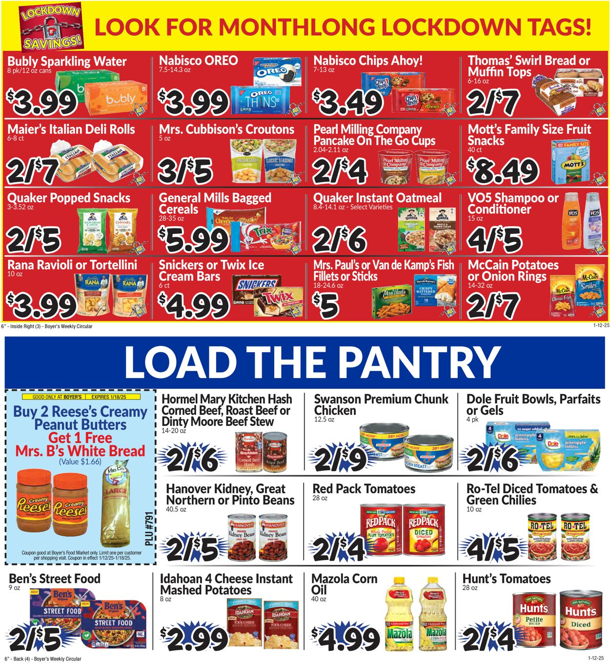 Catalogue Boyer's Food Markets from 01/12/2025