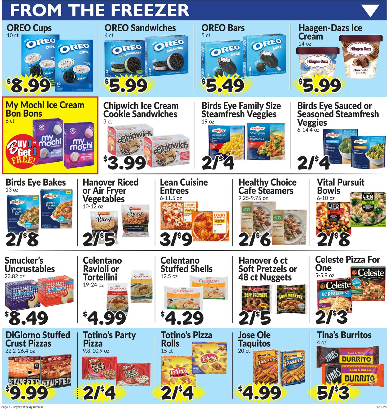 Catalogue Boyer's Food Markets from 01/12/2025