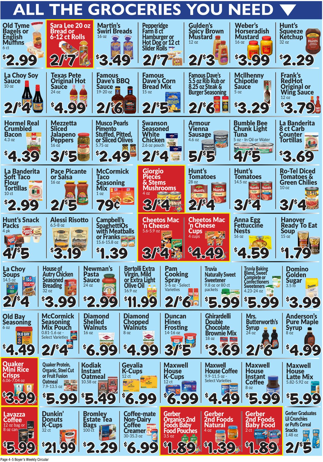 Catalogue Boyer's Food Markets from 01/26/2025