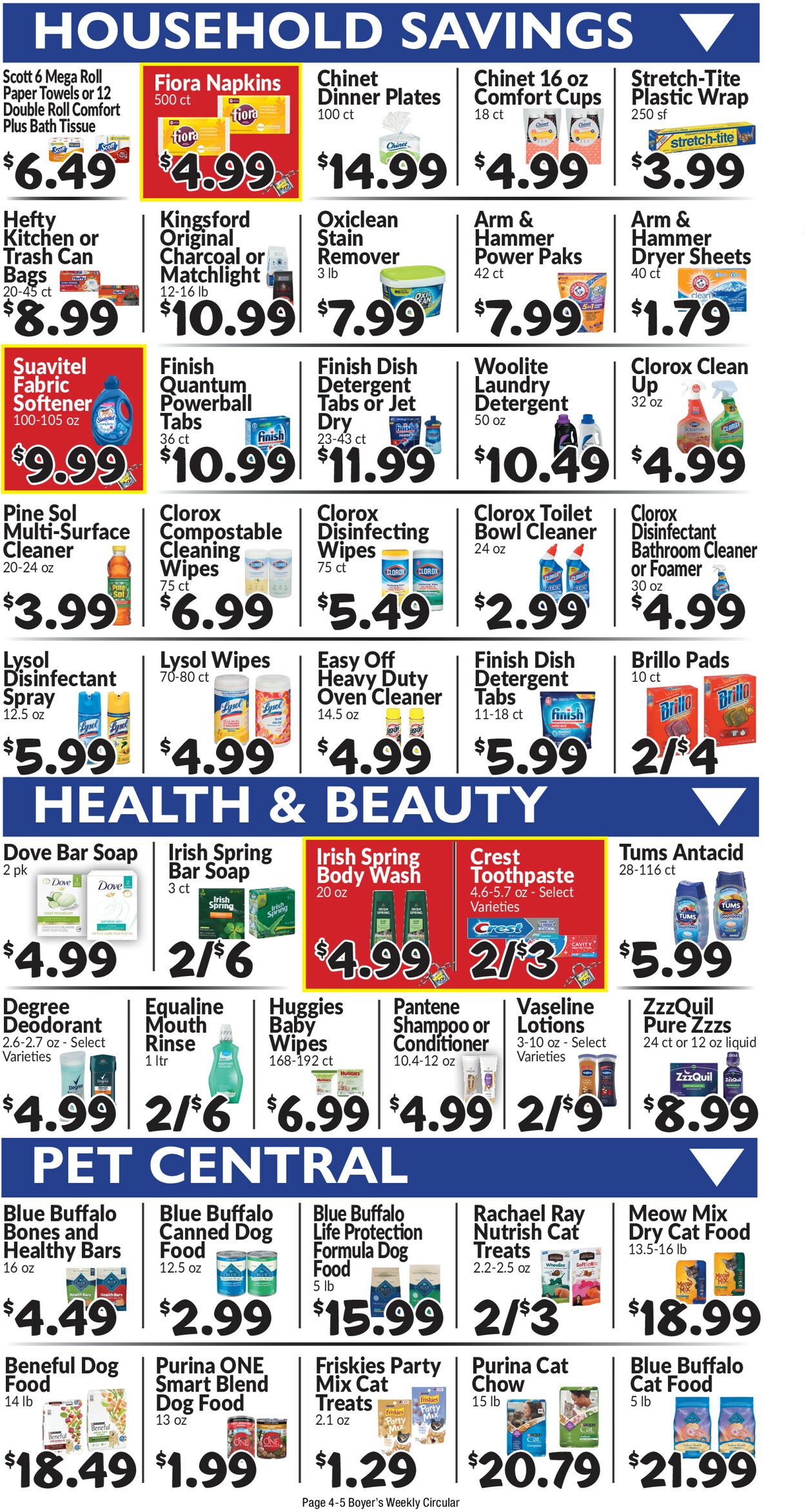 Catalogue Boyer's Food Markets from 01/26/2025