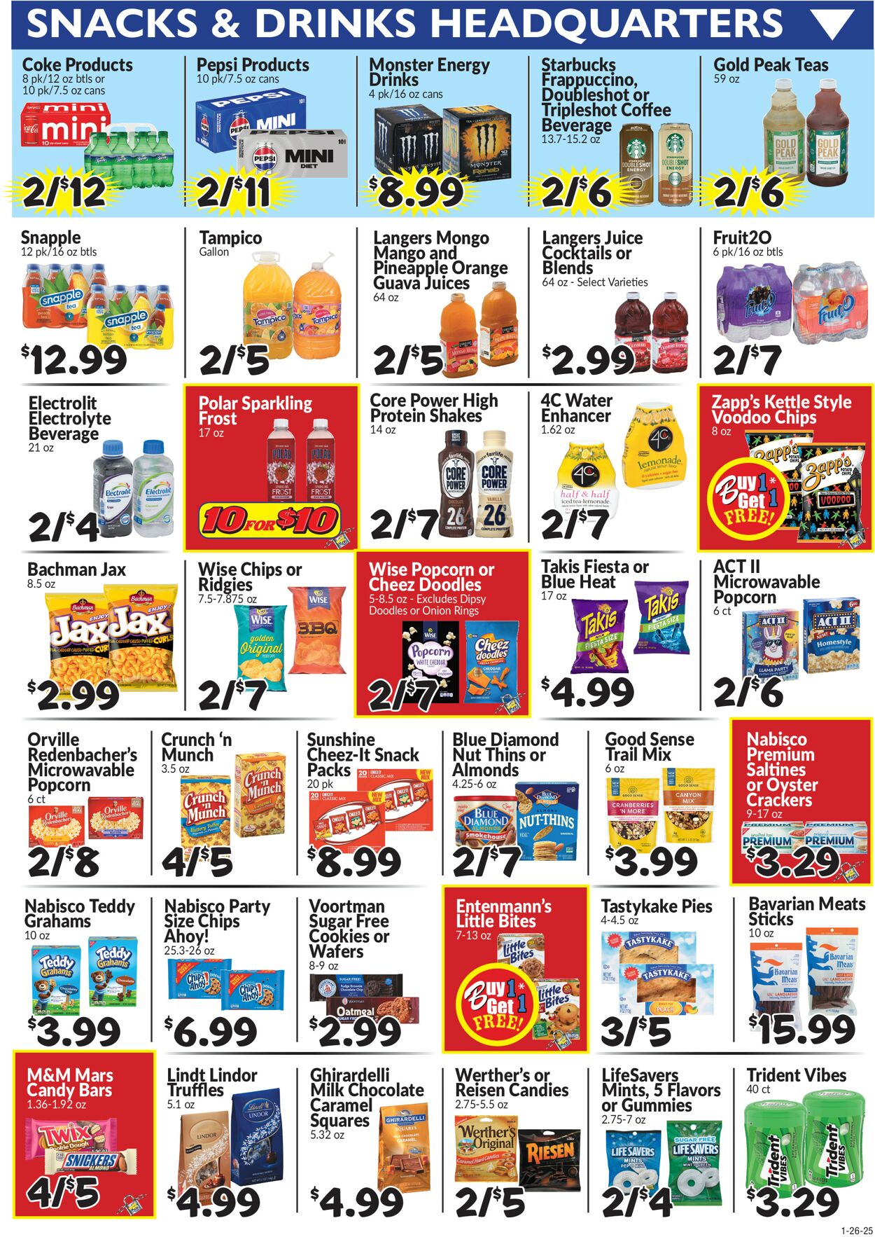 Catalogue Boyer's Food Markets from 01/26/2025