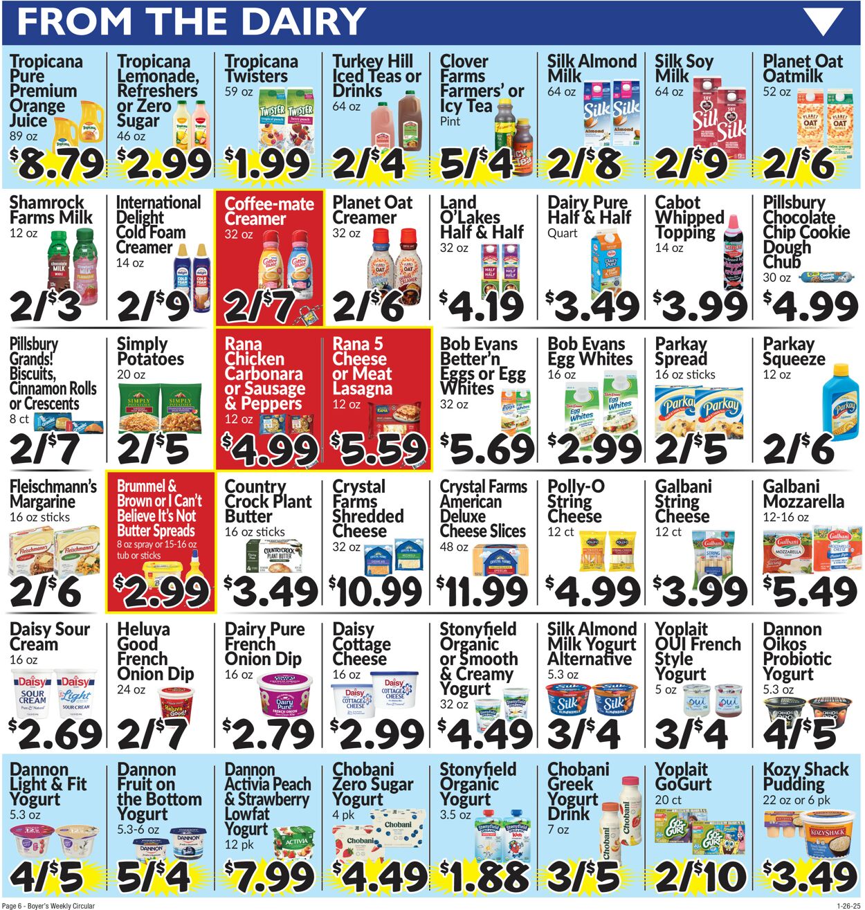 Catalogue Boyer's Food Markets from 01/26/2025