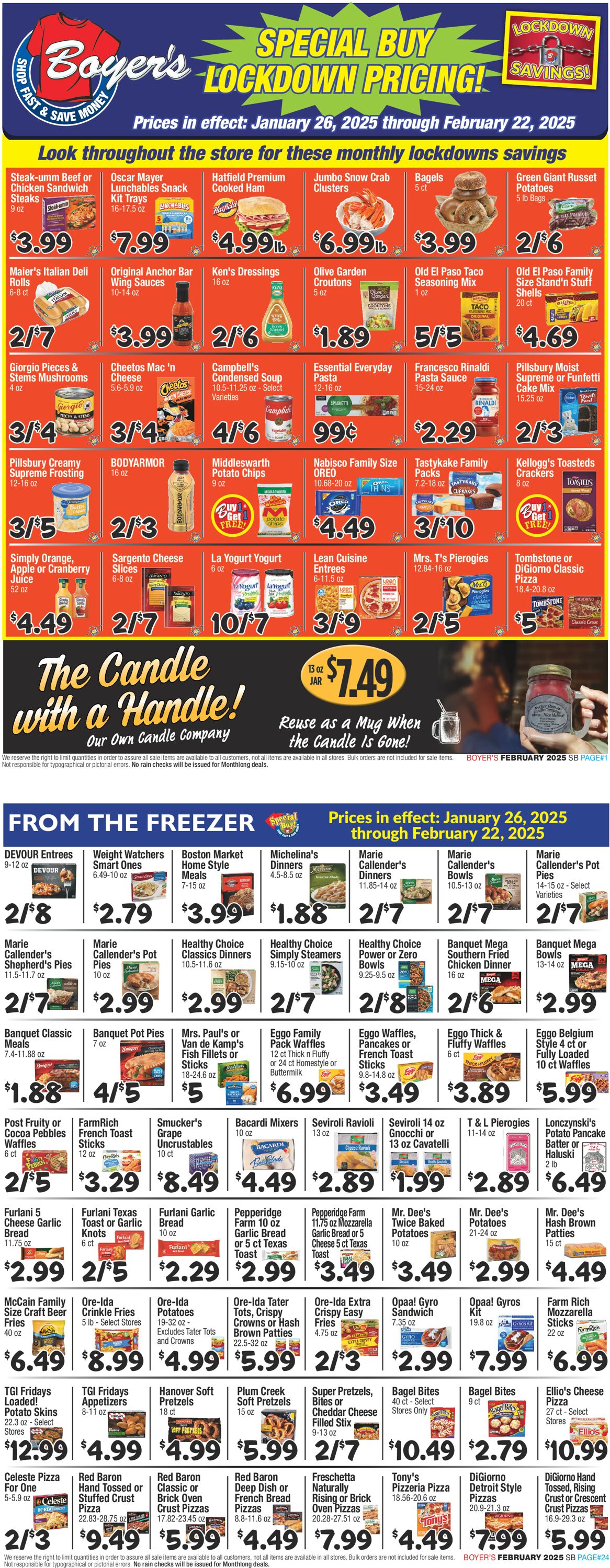 Catalogue Boyer's Food Markets from 01/26/2025