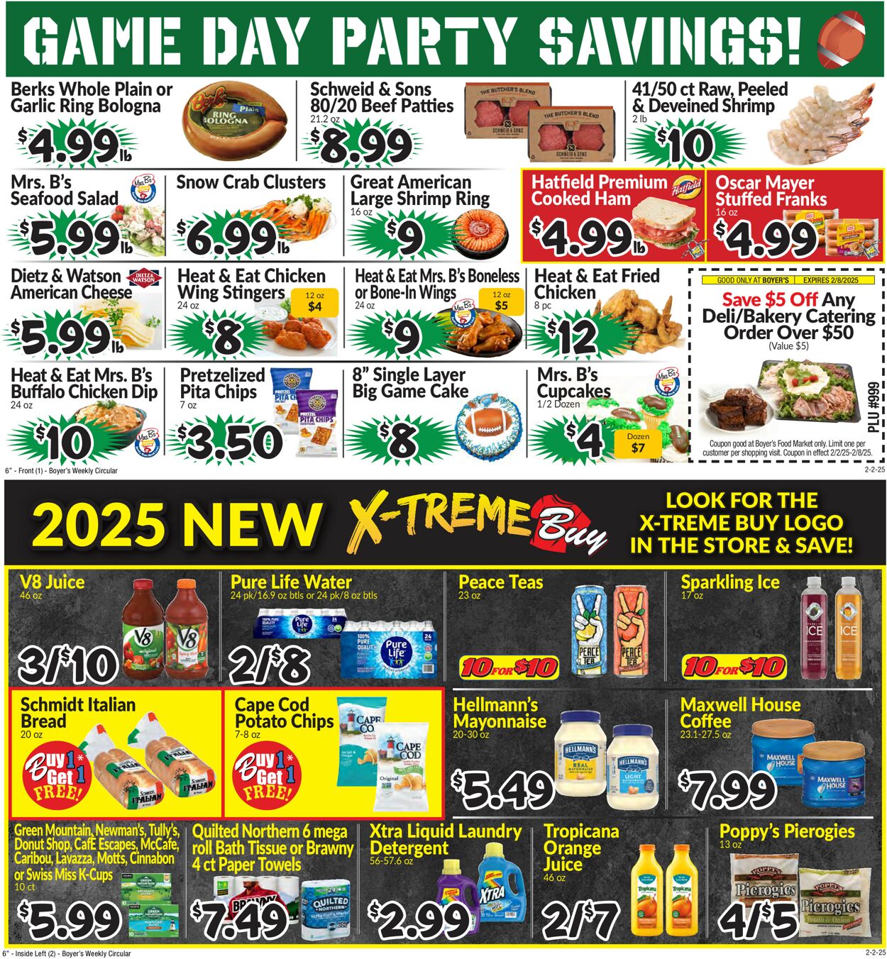 Catalogue Boyer's Food Markets from 02/02/2025