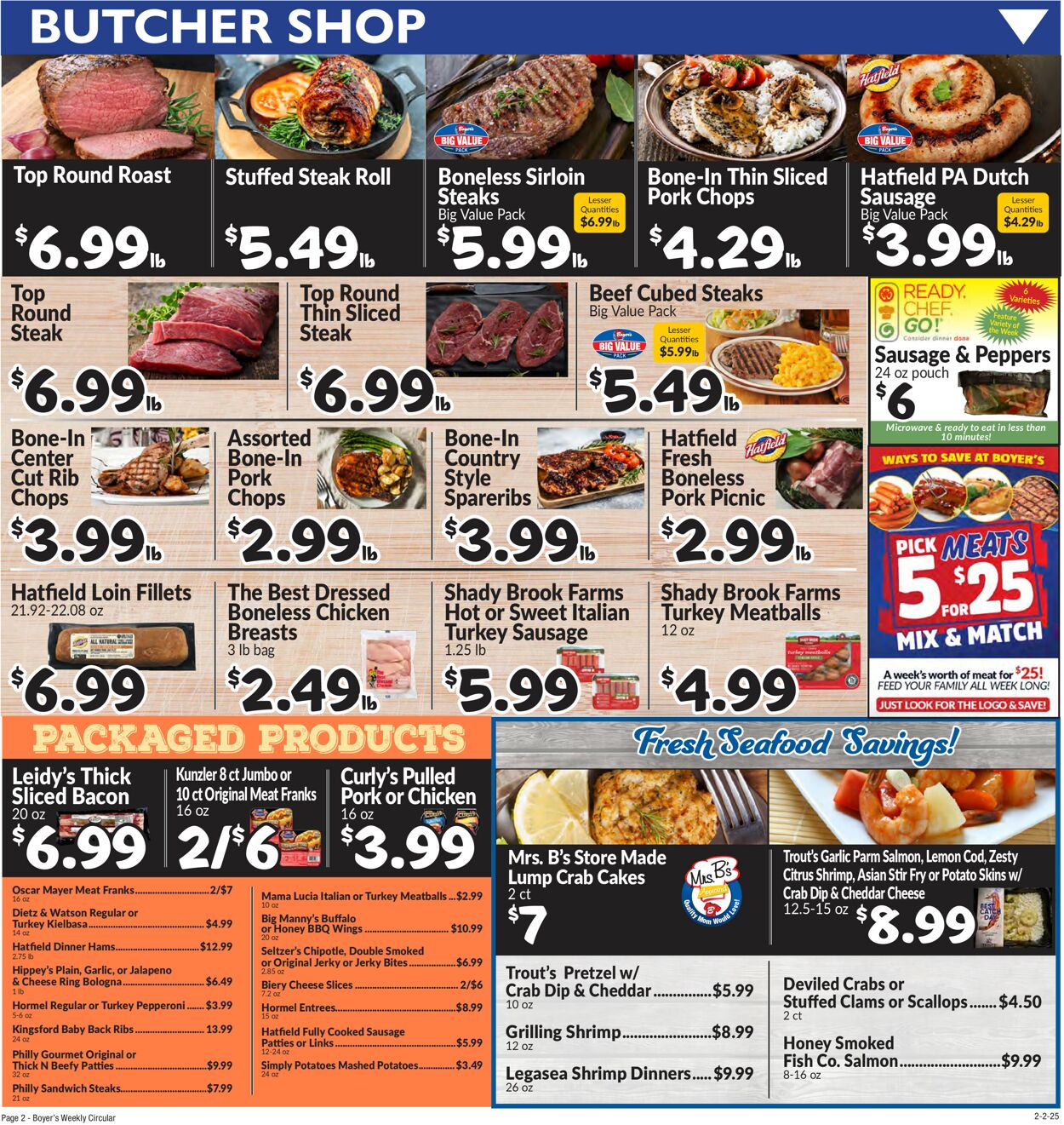 Catalogue Boyer's Food Markets from 02/02/2025