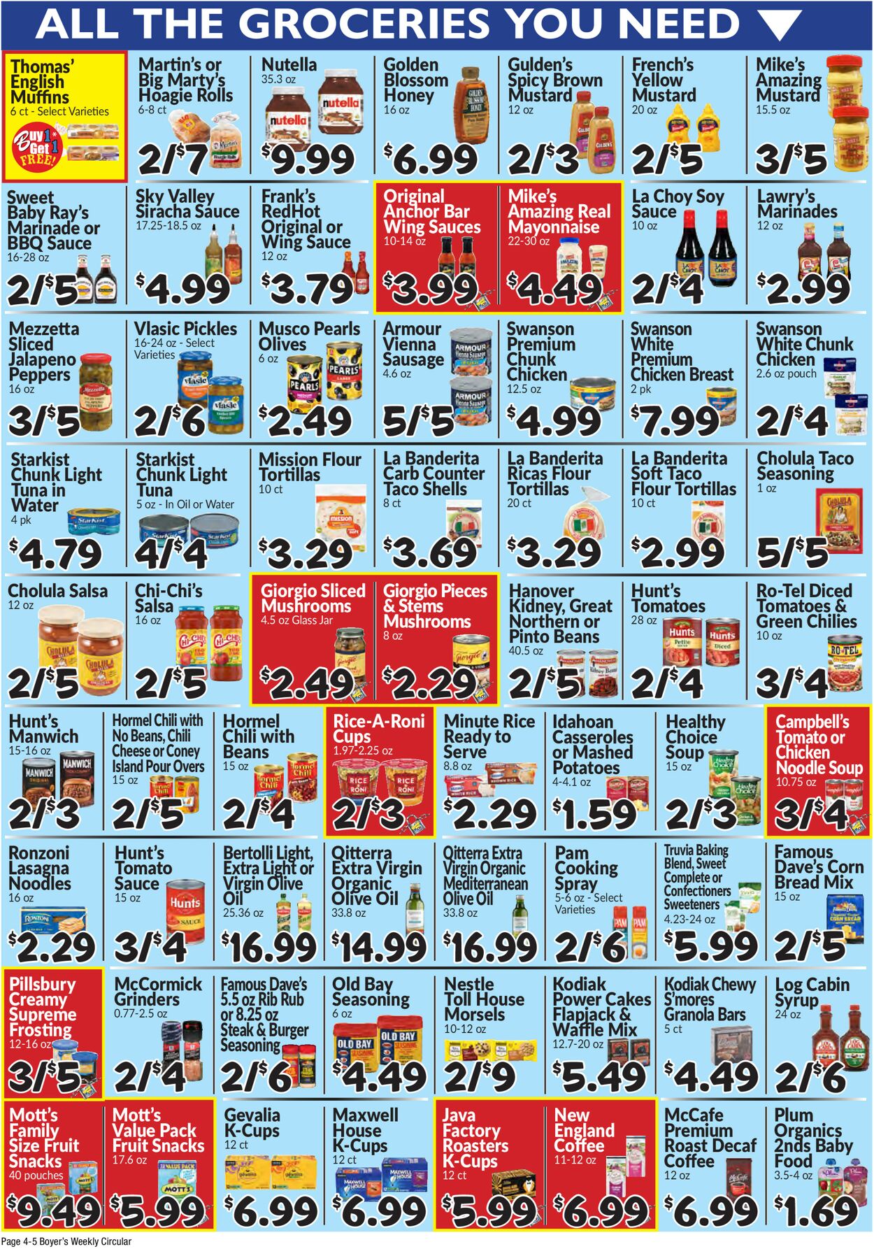 Catalogue Boyer's Food Markets from 02/02/2025