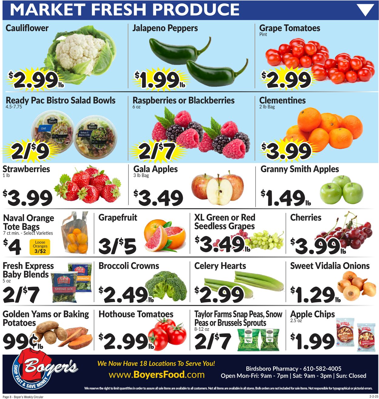 Catalogue Boyer's Food Markets from 02/02/2025