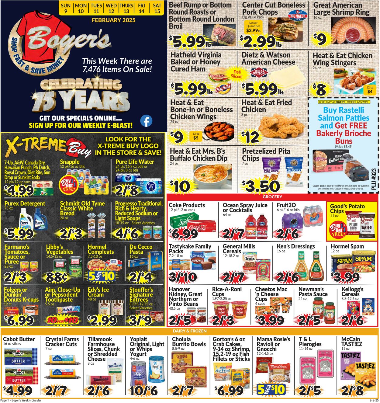 Catalogue Boyer's Food Markets from 02/09/2025