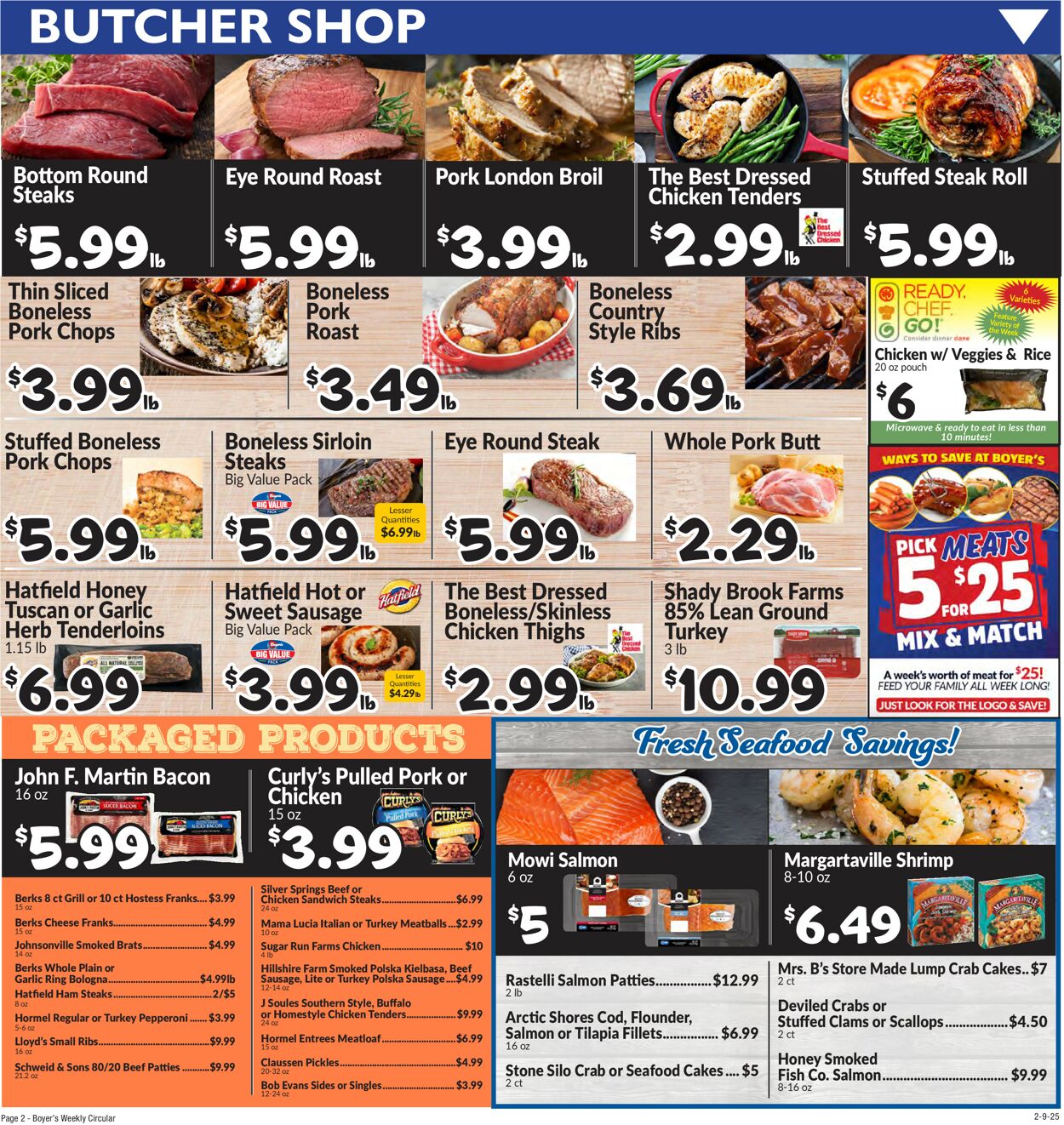 Catalogue Boyer's Food Markets from 02/09/2025