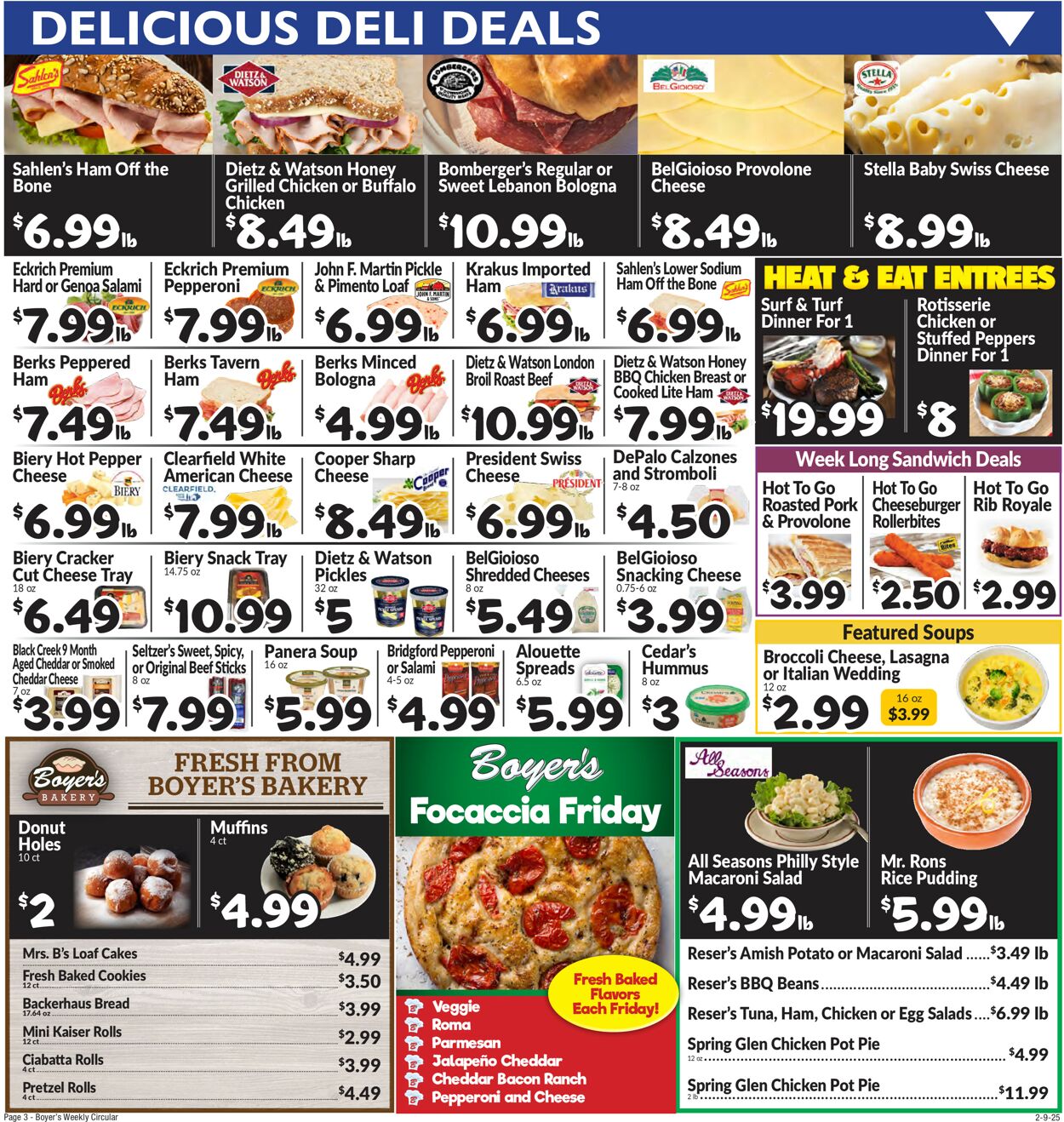 Catalogue Boyer's Food Markets from 02/09/2025