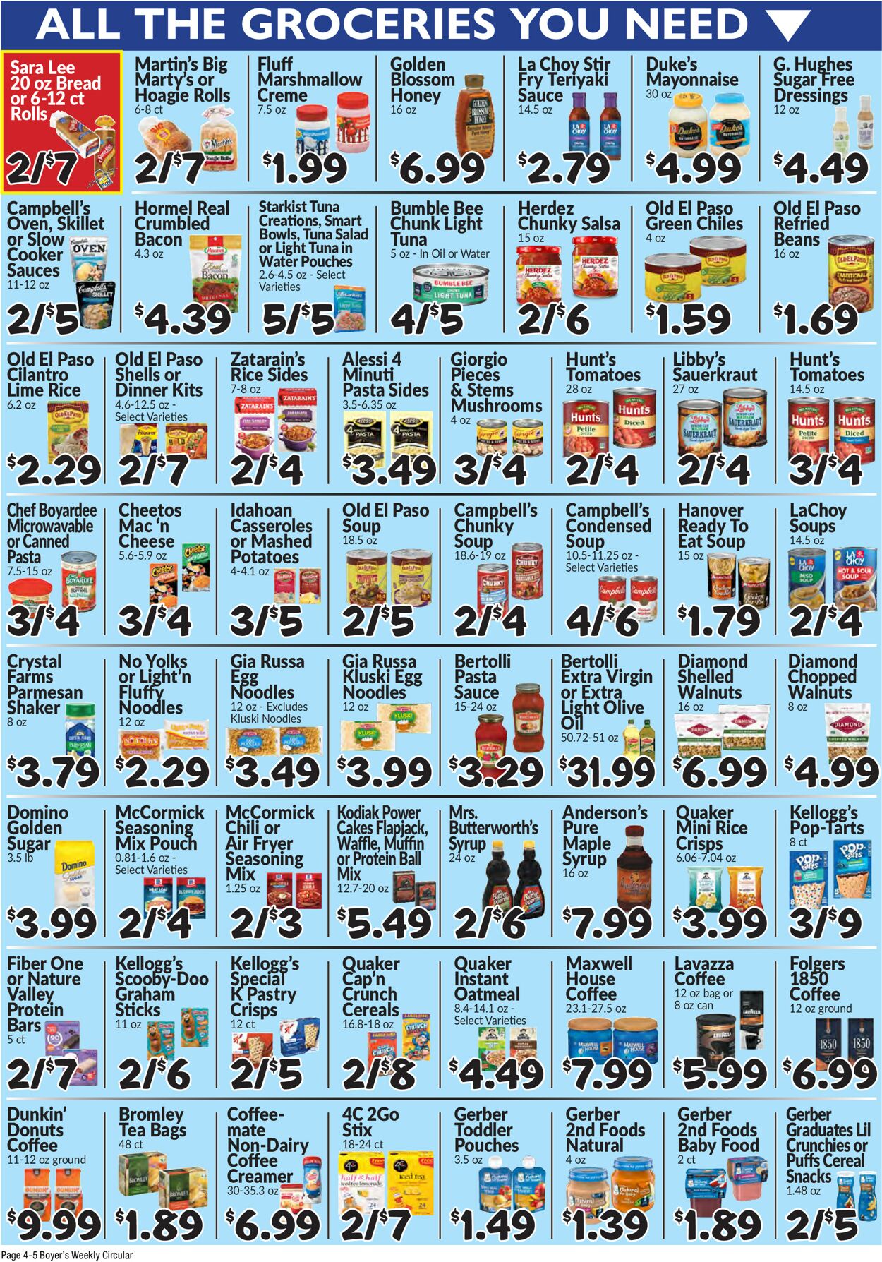 Catalogue Boyer's Food Markets from 02/09/2025