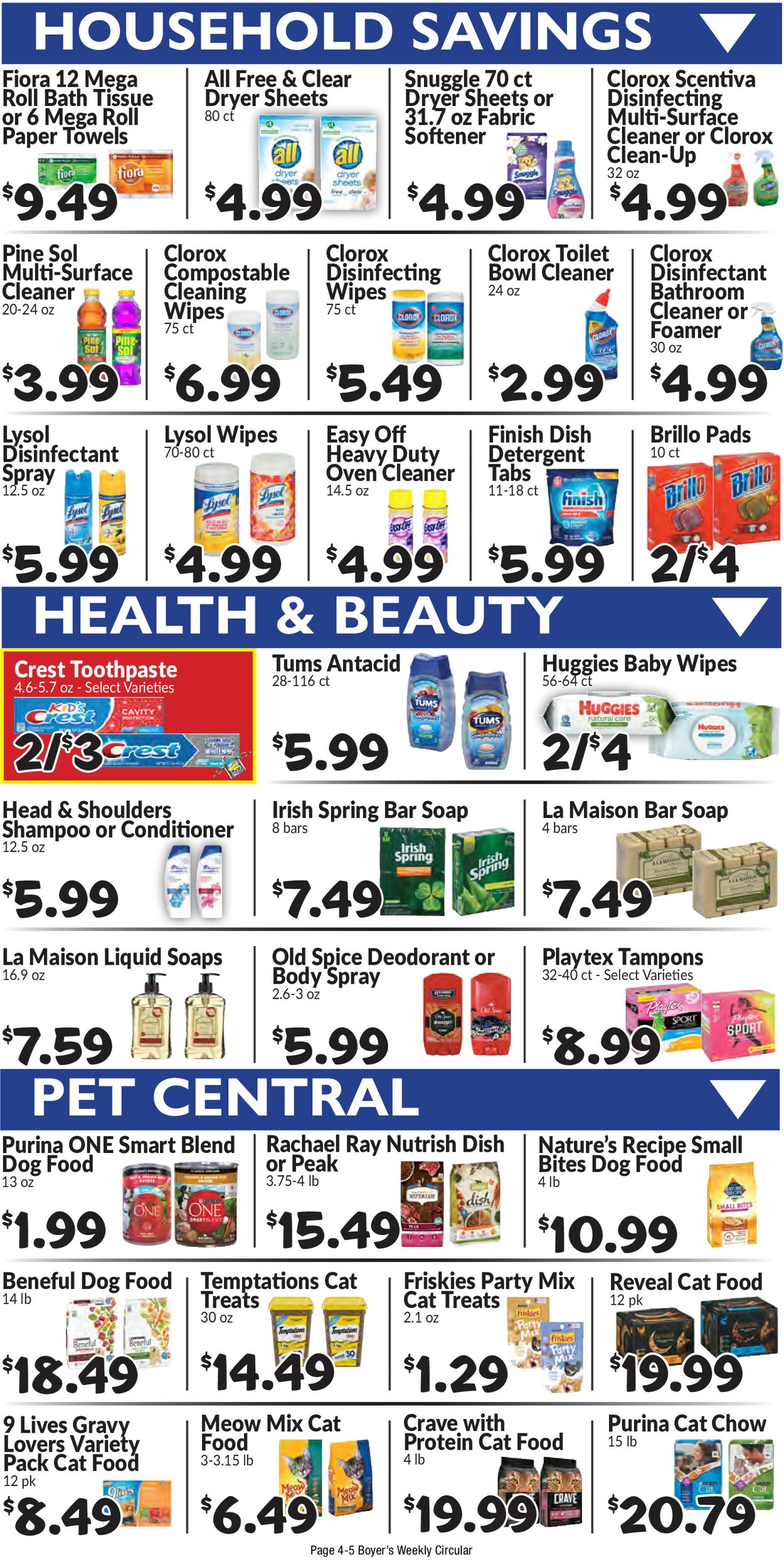 Catalogue Boyer's Food Markets from 02/09/2025