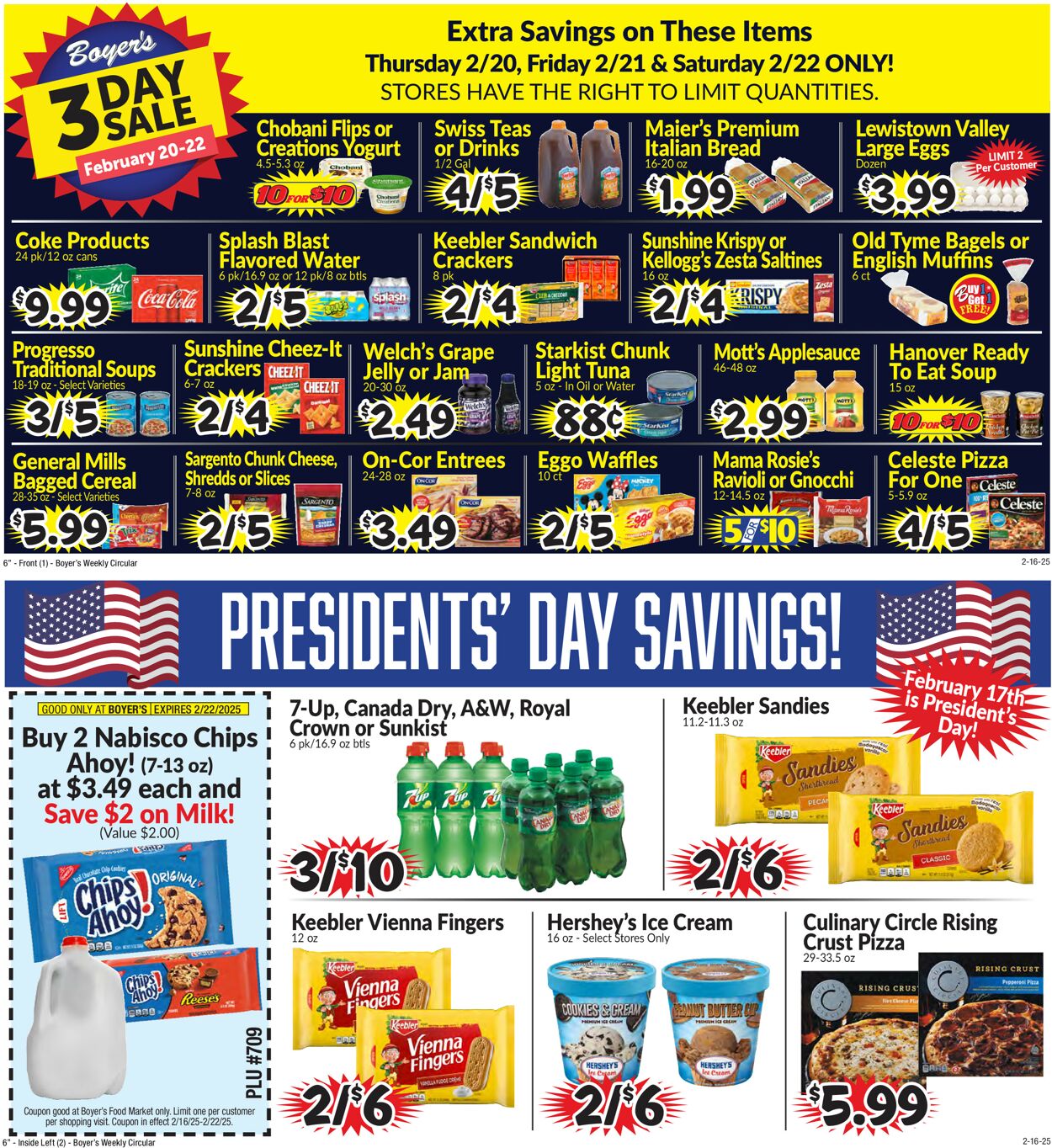 Catalogue Boyer's Food Markets from 02/16/2025