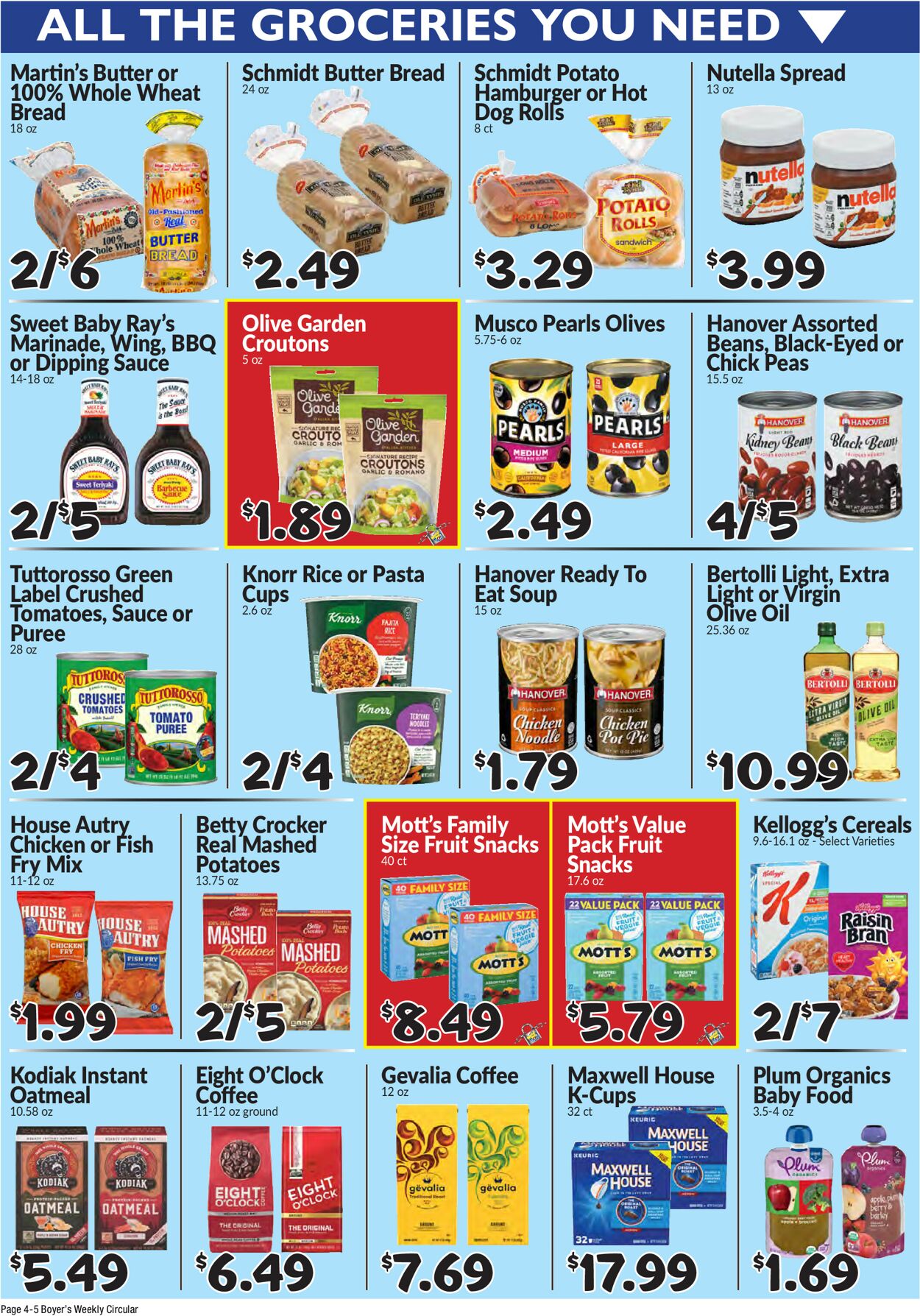 Catalogue Boyer's Food Markets from 02/23/2025