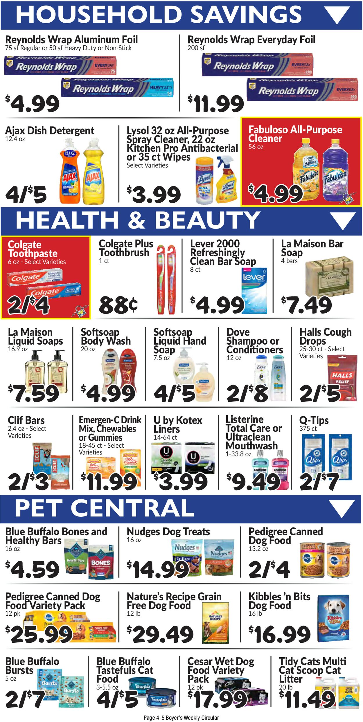 Catalogue Boyer's Food Markets from 02/23/2025