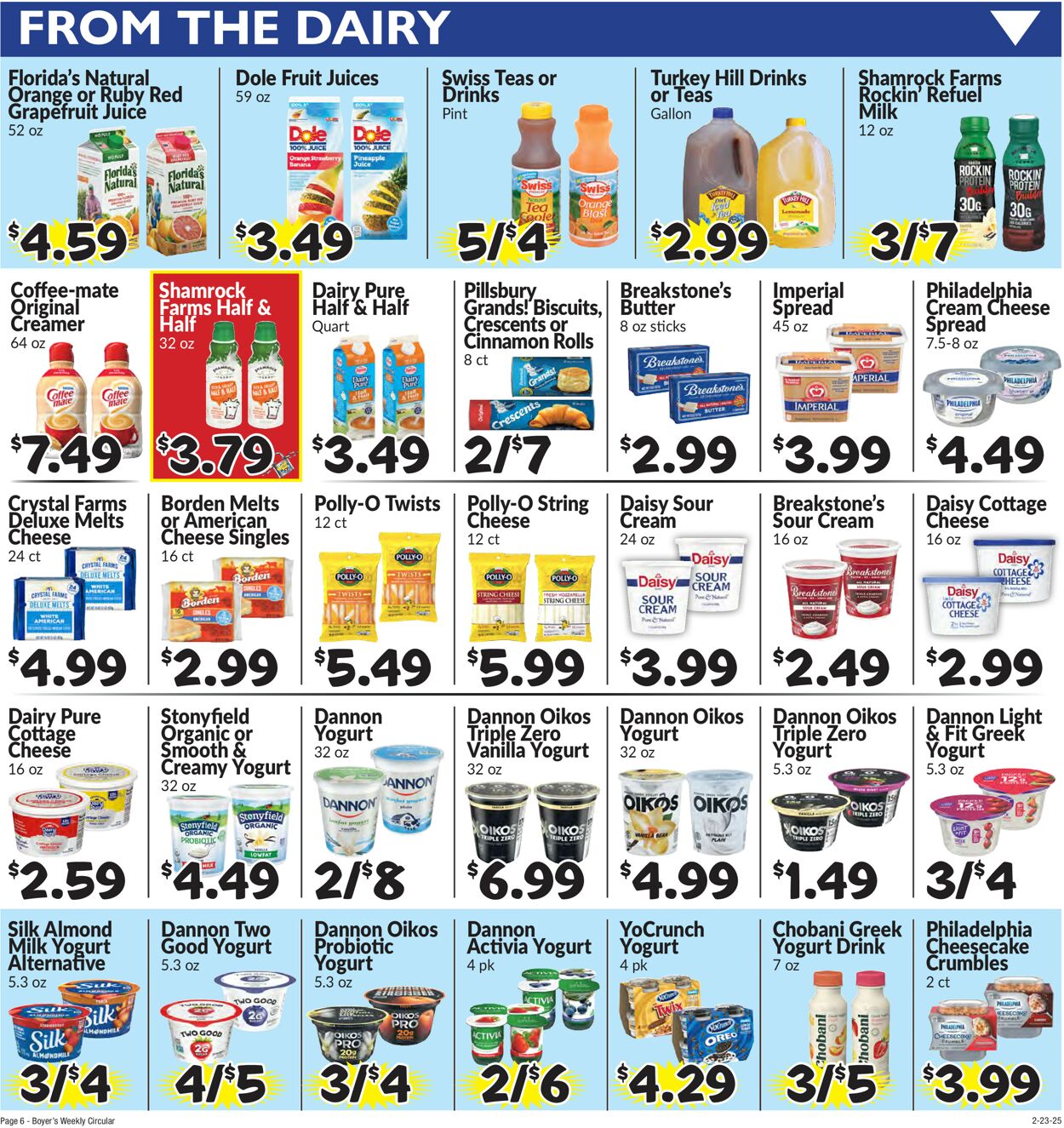 Catalogue Boyer's Food Markets from 02/23/2025