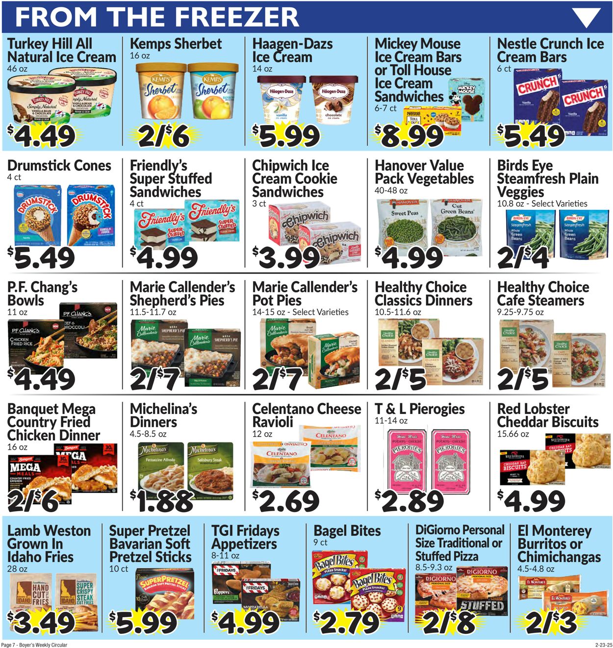 Catalogue Boyer's Food Markets from 02/23/2025