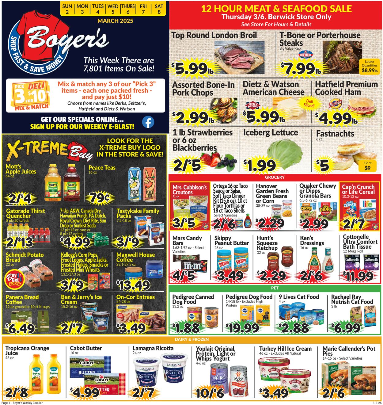 Catalogue Boyer's Food Markets from 03/02/2025