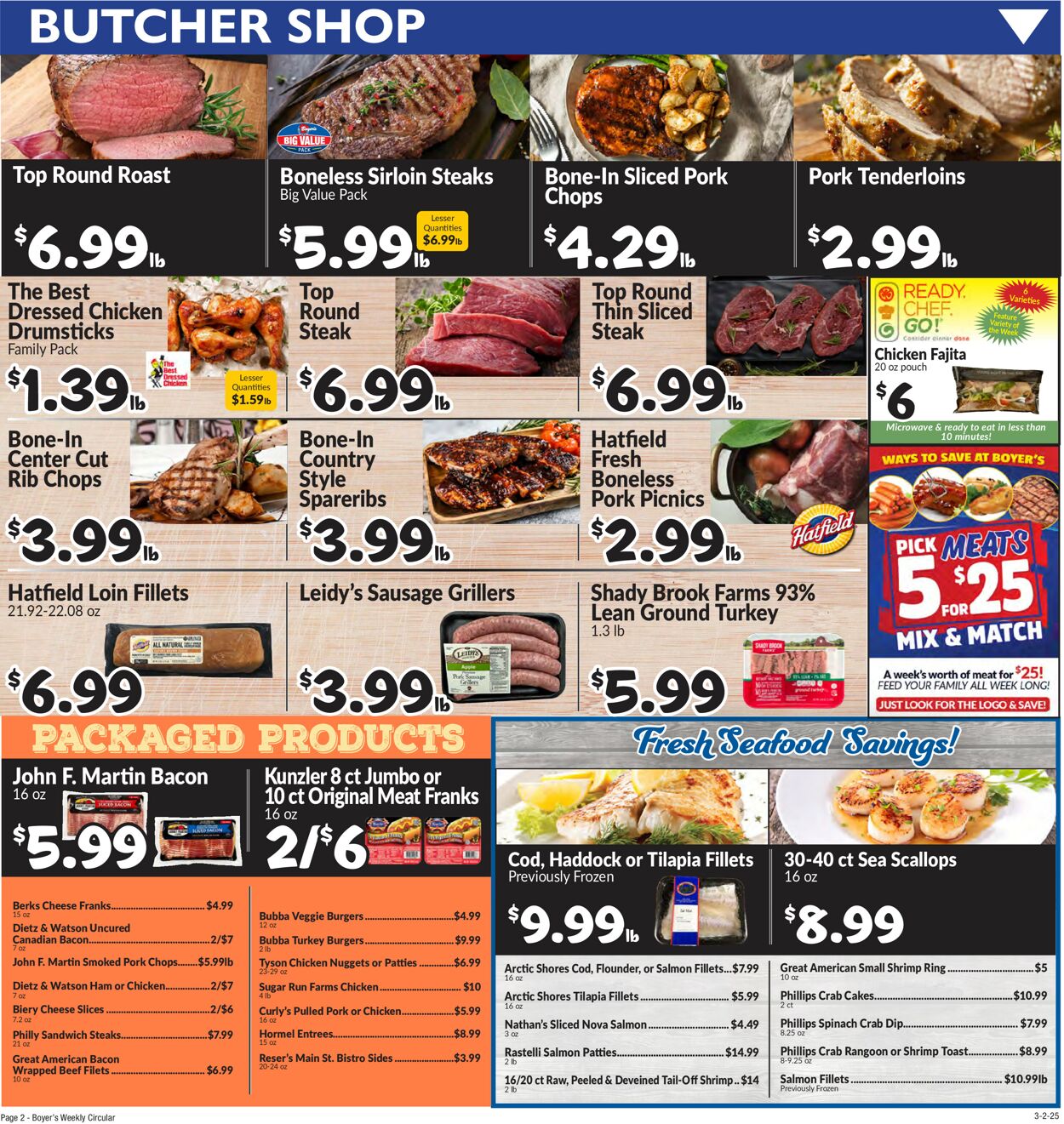 Catalogue Boyer's Food Markets from 03/02/2025