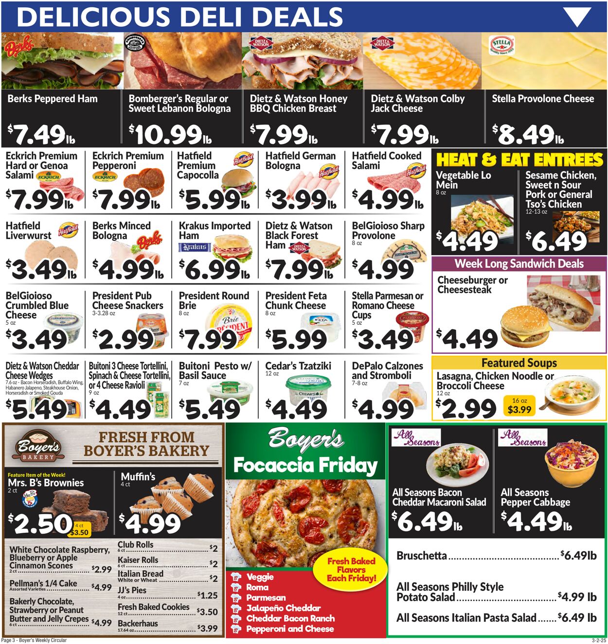 Catalogue Boyer's Food Markets from 03/02/2025