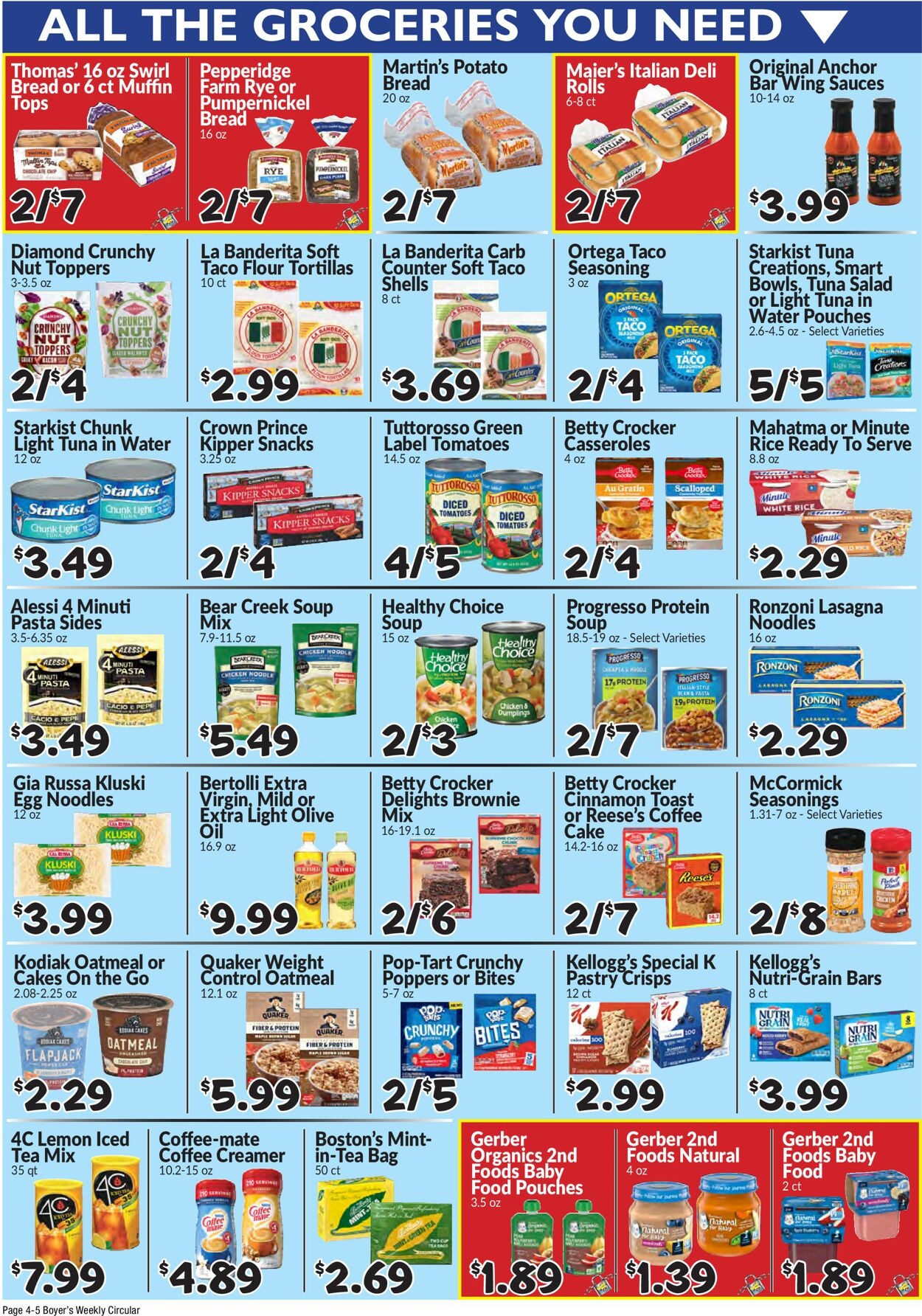 Catalogue Boyer's Food Markets from 03/02/2025