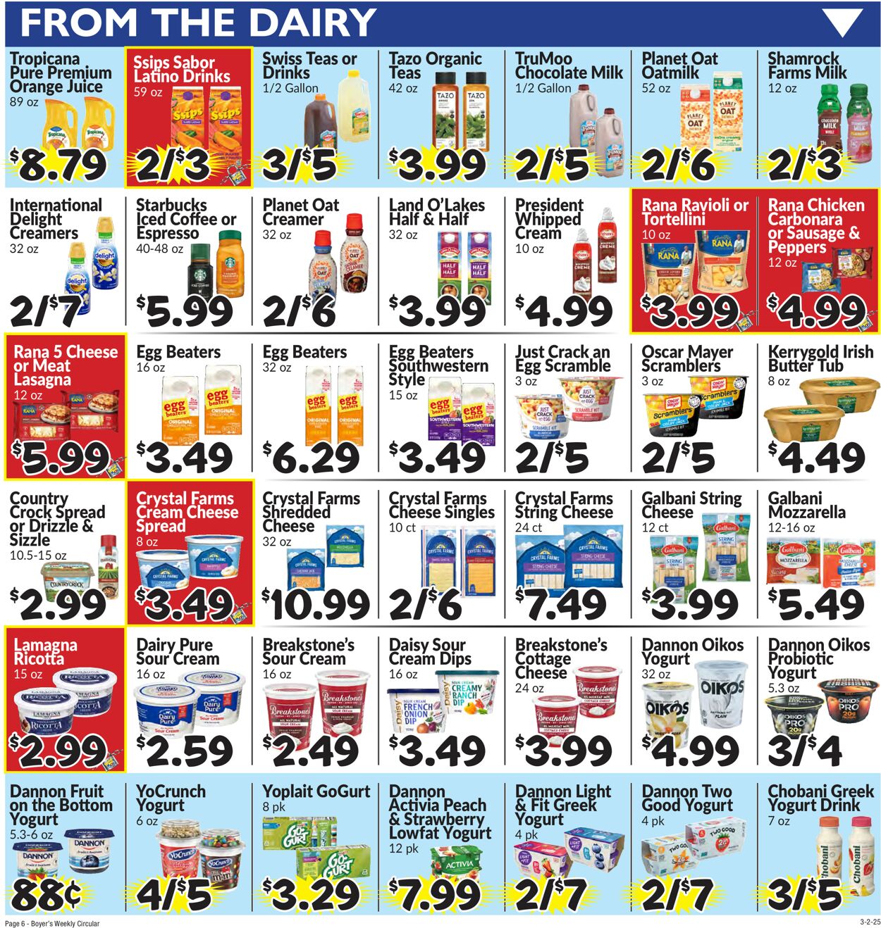 Catalogue Boyer's Food Markets from 03/02/2025