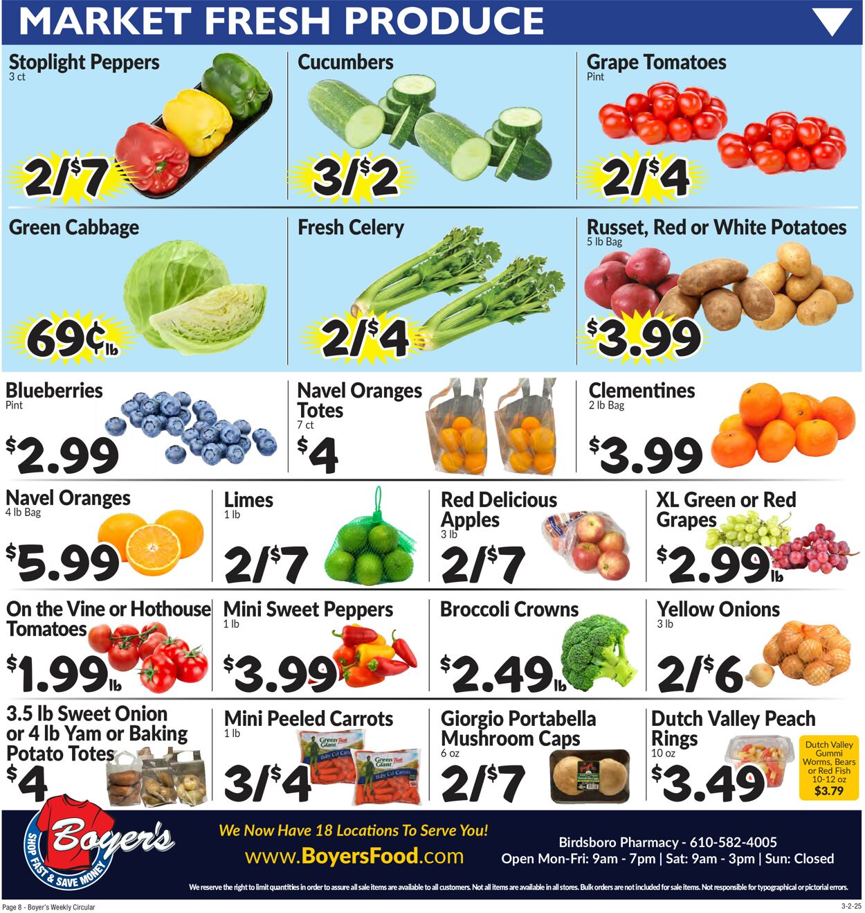 Catalogue Boyer's Food Markets from 03/02/2025