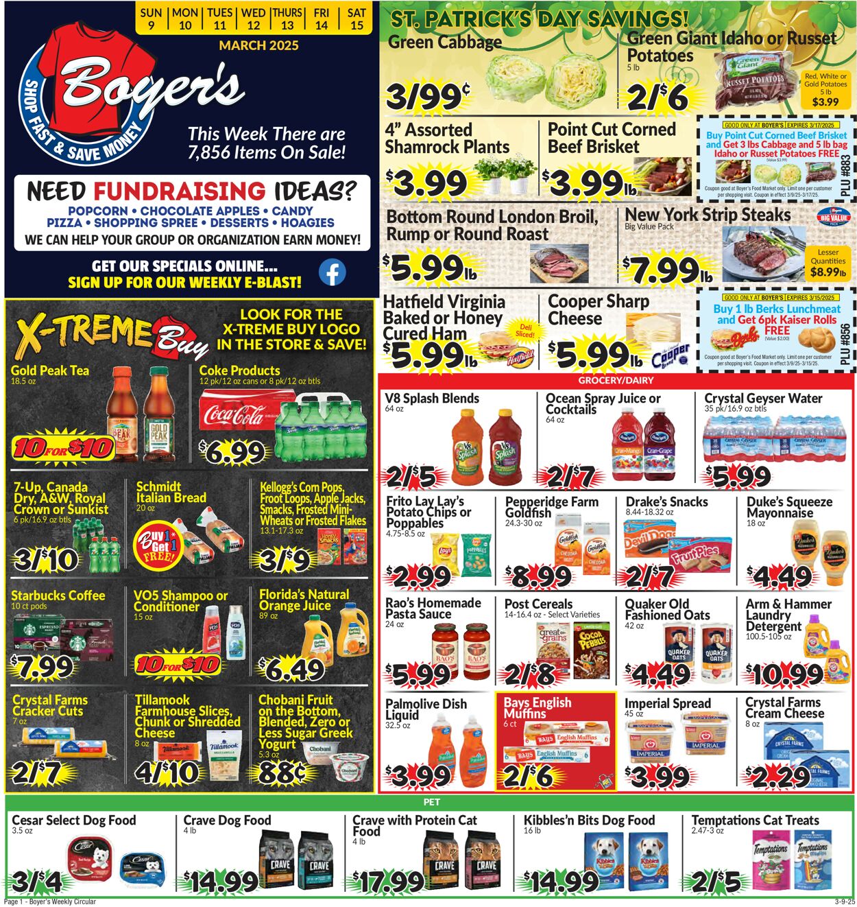 Catalogue Boyer's Food Markets from 03/09/2025