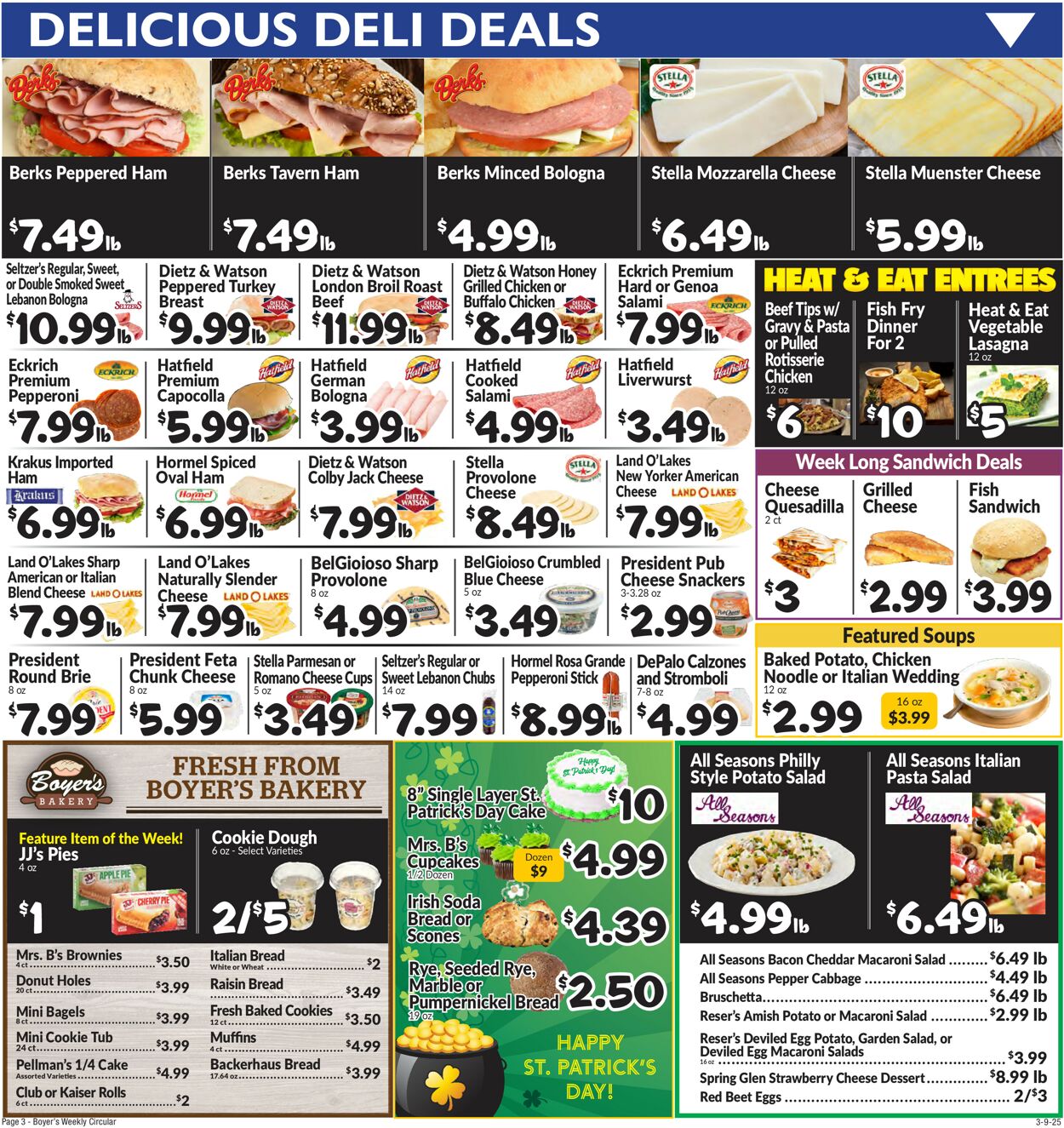 Catalogue Boyer's Food Markets from 03/09/2025