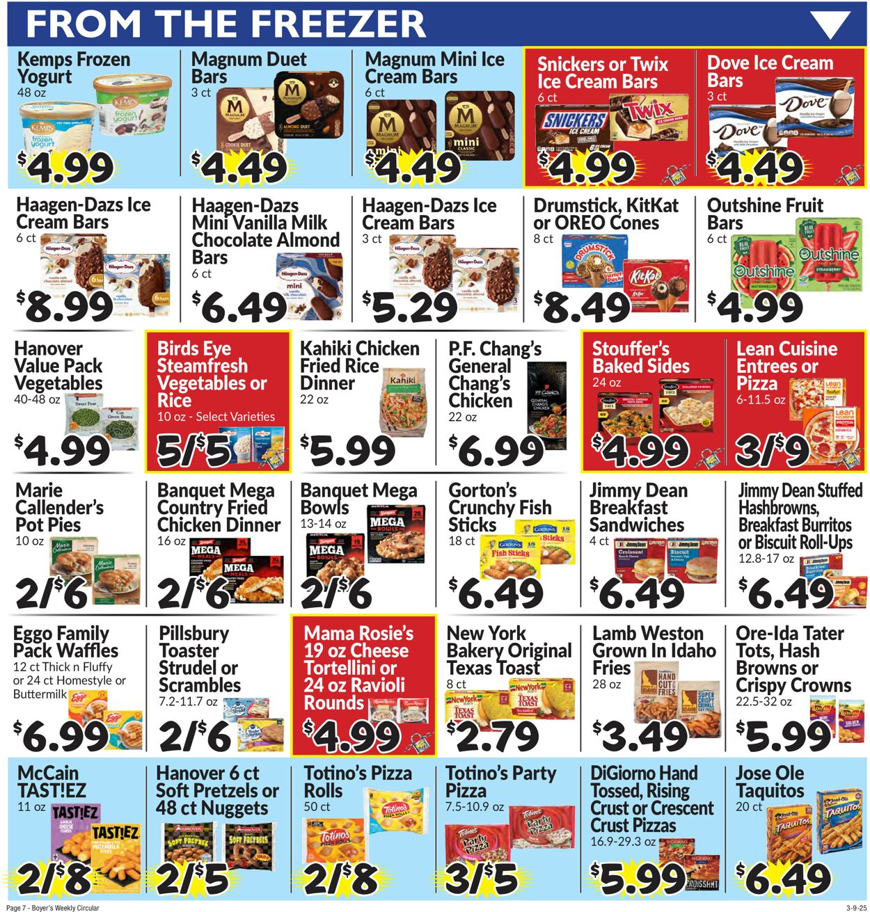 Catalogue Boyer's Food Markets from 03/09/2025