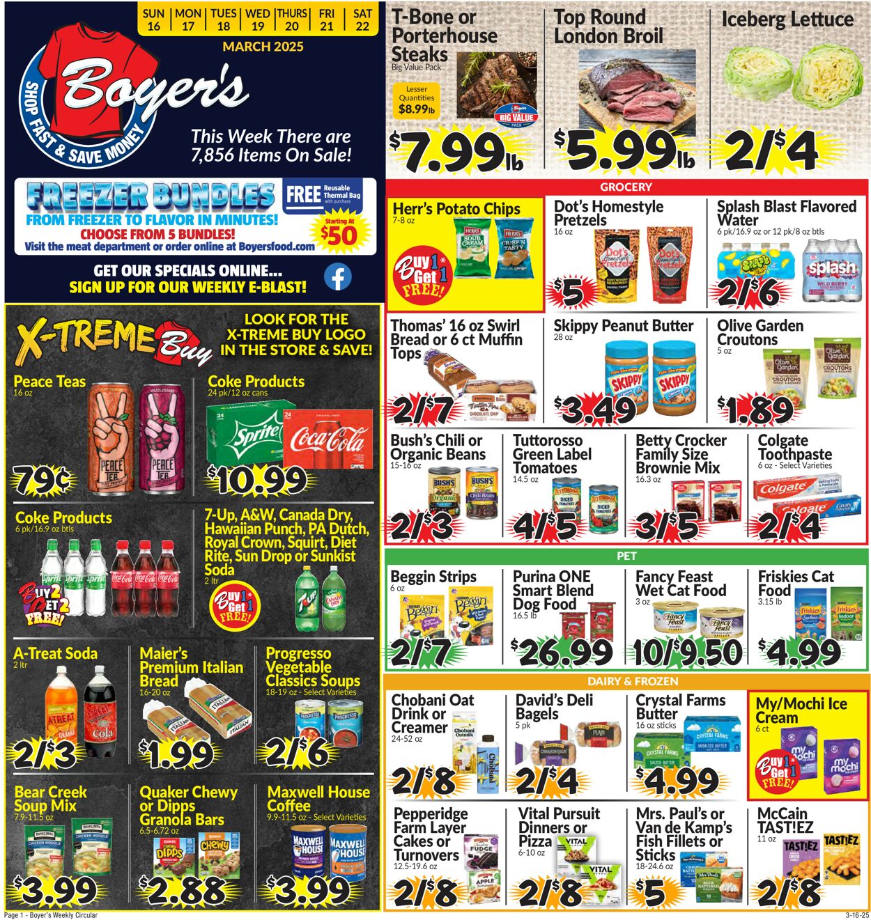 Catalogue Boyer's Food Markets from 03/16/2025