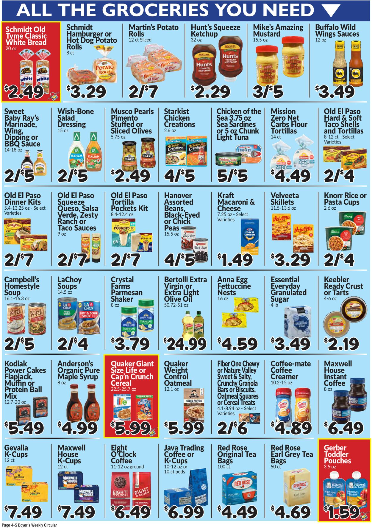 Catalogue Boyer's Food Markets from 03/16/2025