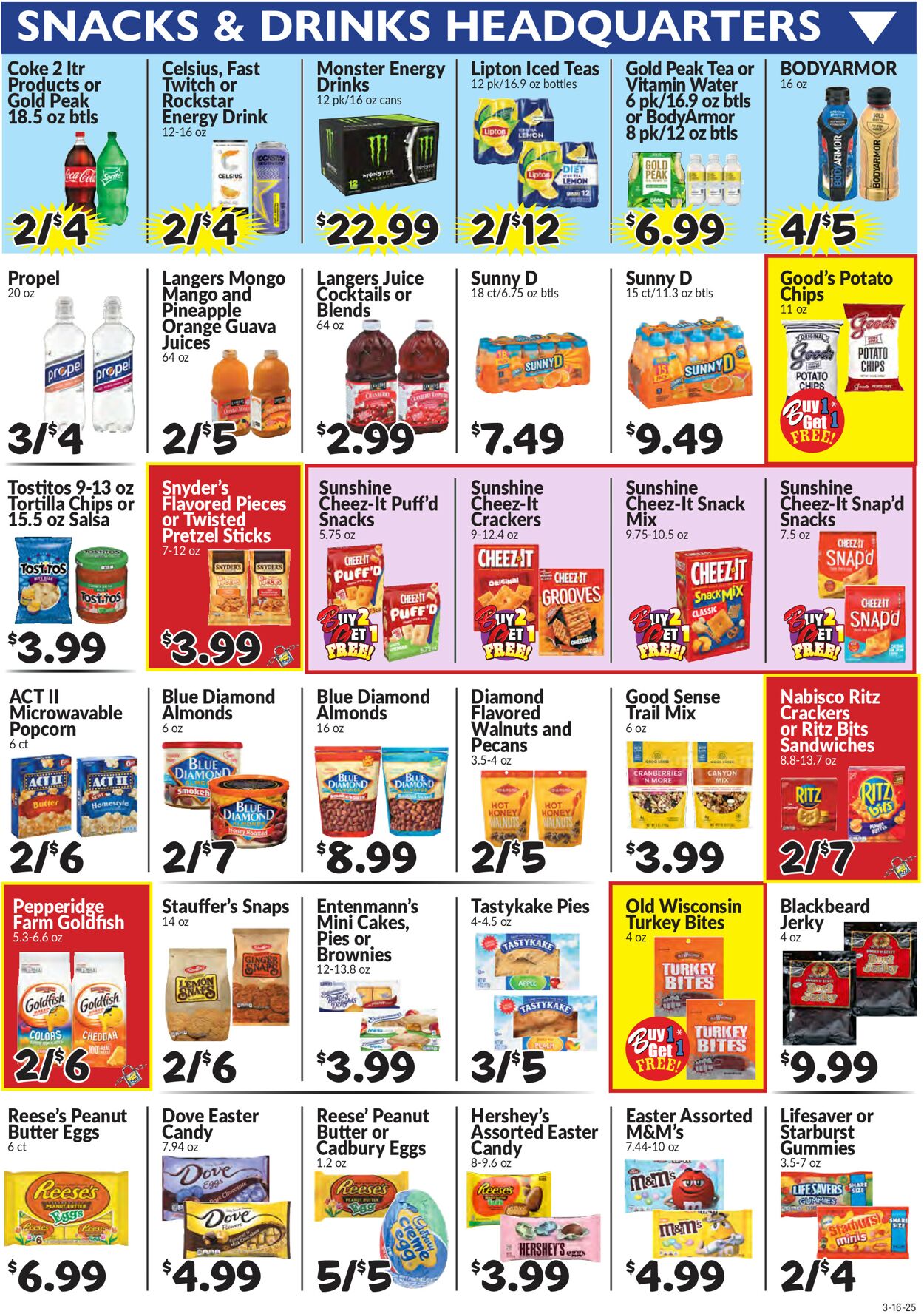 Catalogue Boyer's Food Markets from 03/16/2025