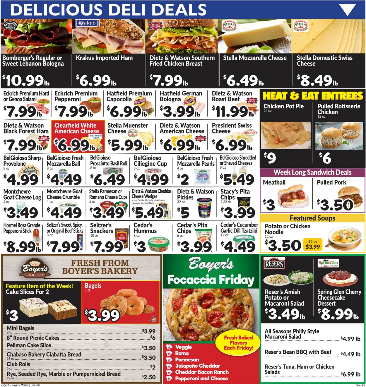 Catalogue Boyer's Food Markets from 05/04/2025