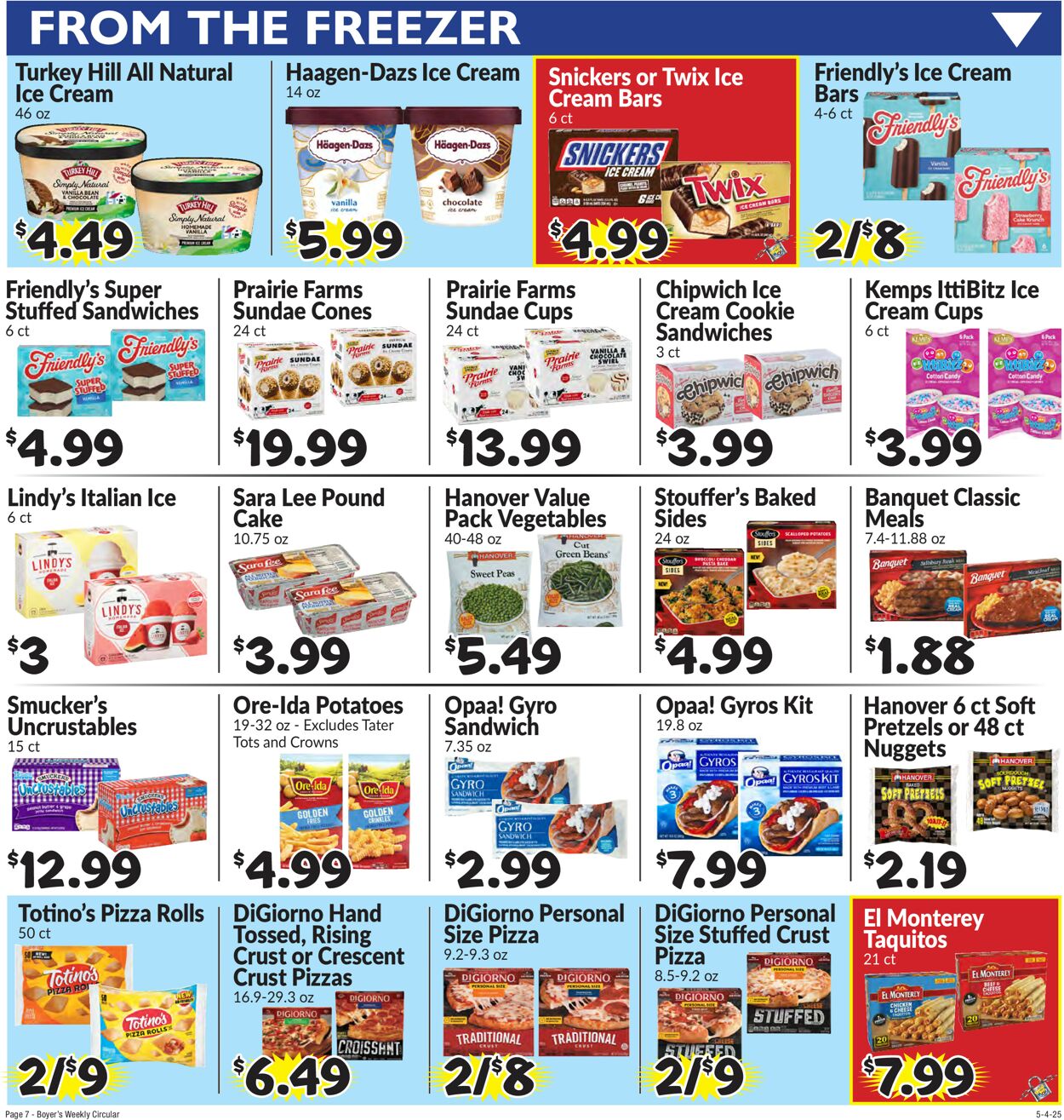 Catalogue Boyer's Food Markets from 05/04/2025