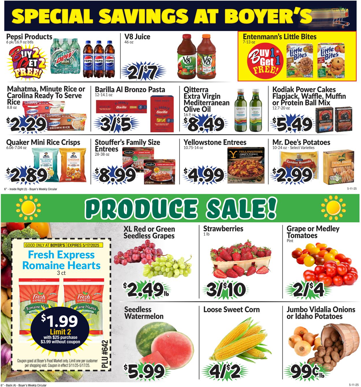 Catalogue Boyer's Food Markets from 05/11/2025