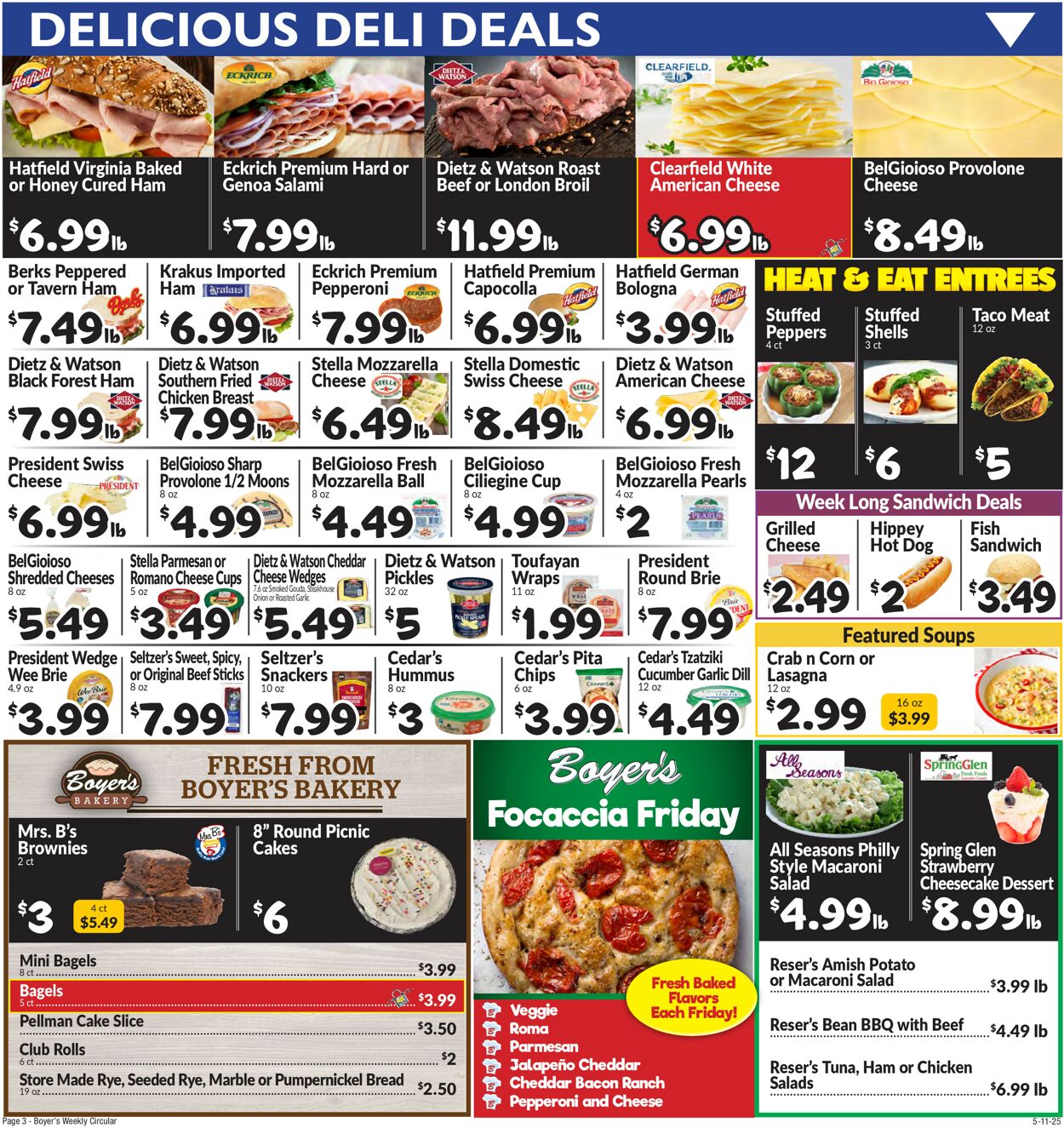 Catalogue Boyer's Food Markets from 05/11/2025