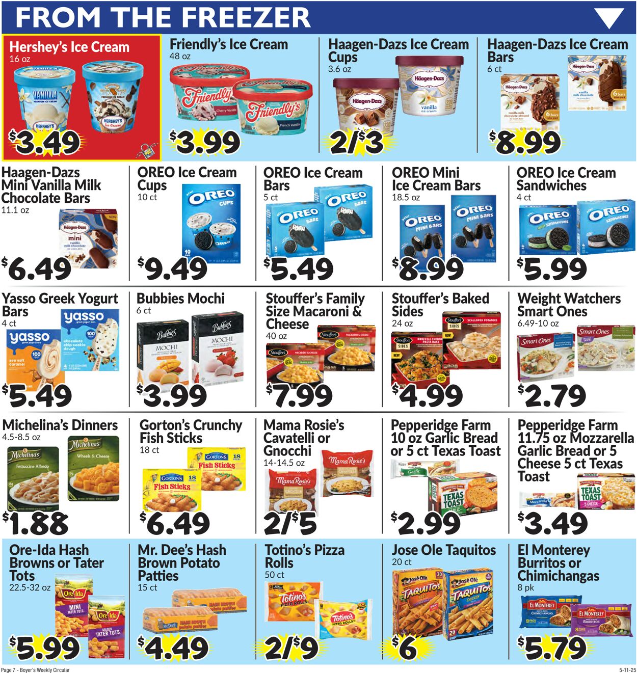 Catalogue Boyer's Food Markets from 05/11/2025