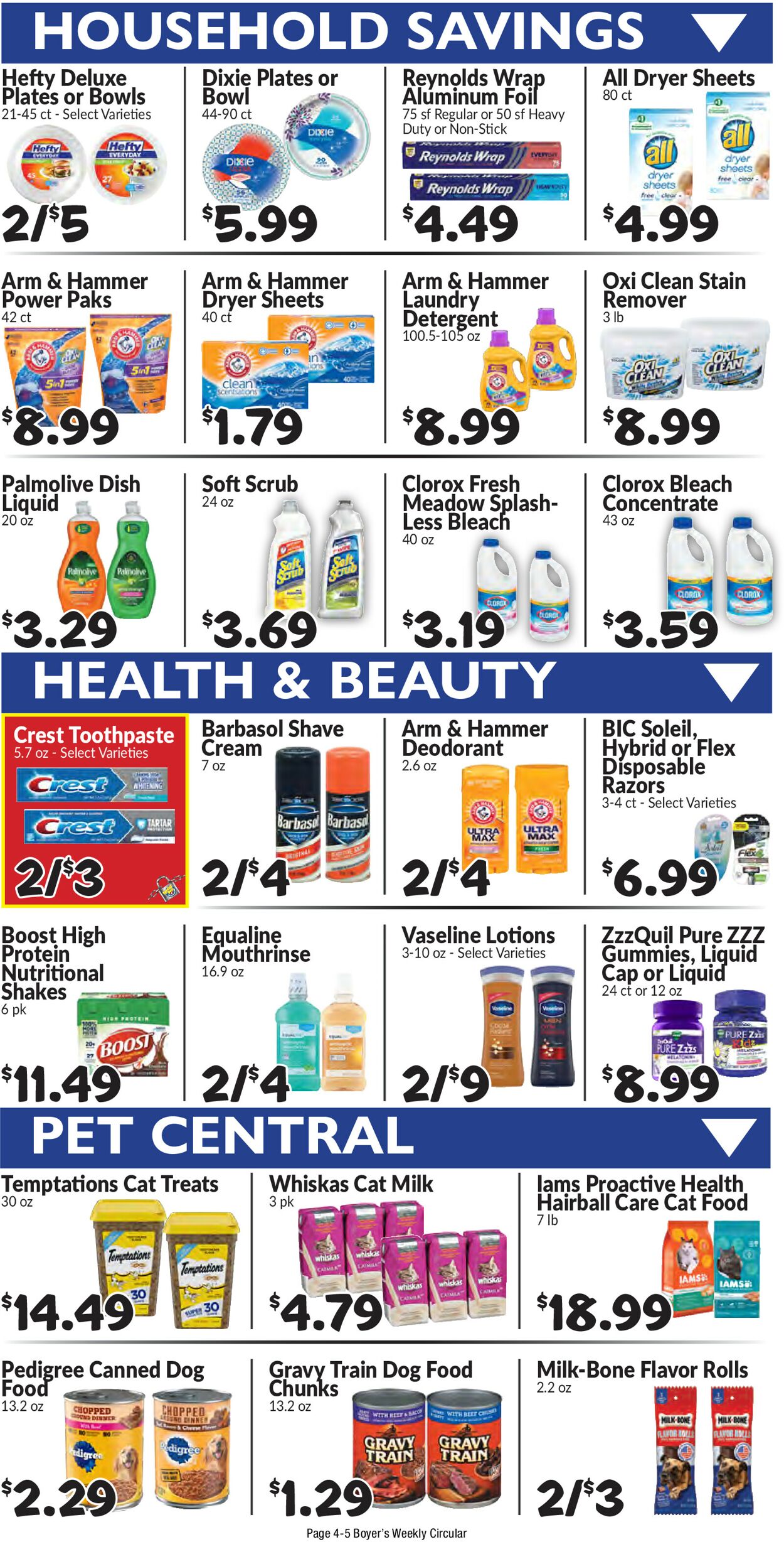 Catalogue Boyer's Food Markets from 05/25/2025