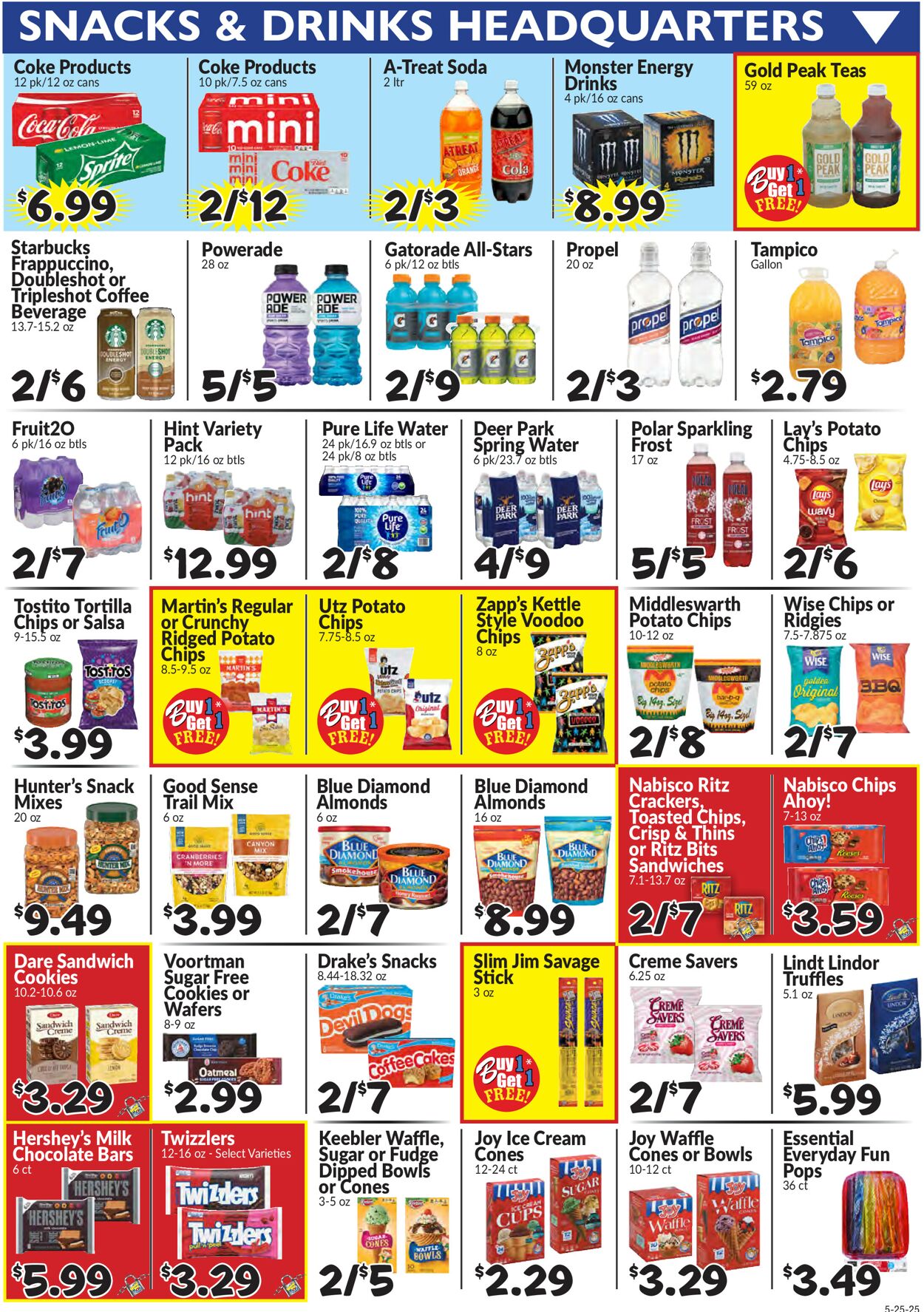 Catalogue Boyer's Food Markets from 05/25/2025