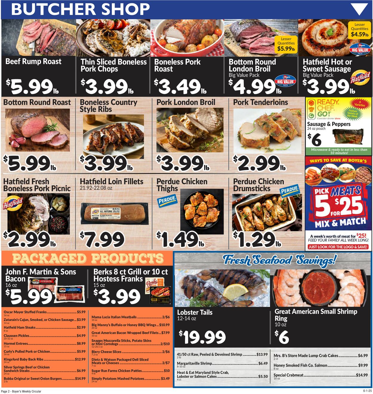 Catalogue Boyer's Food Markets from 06/01/2025