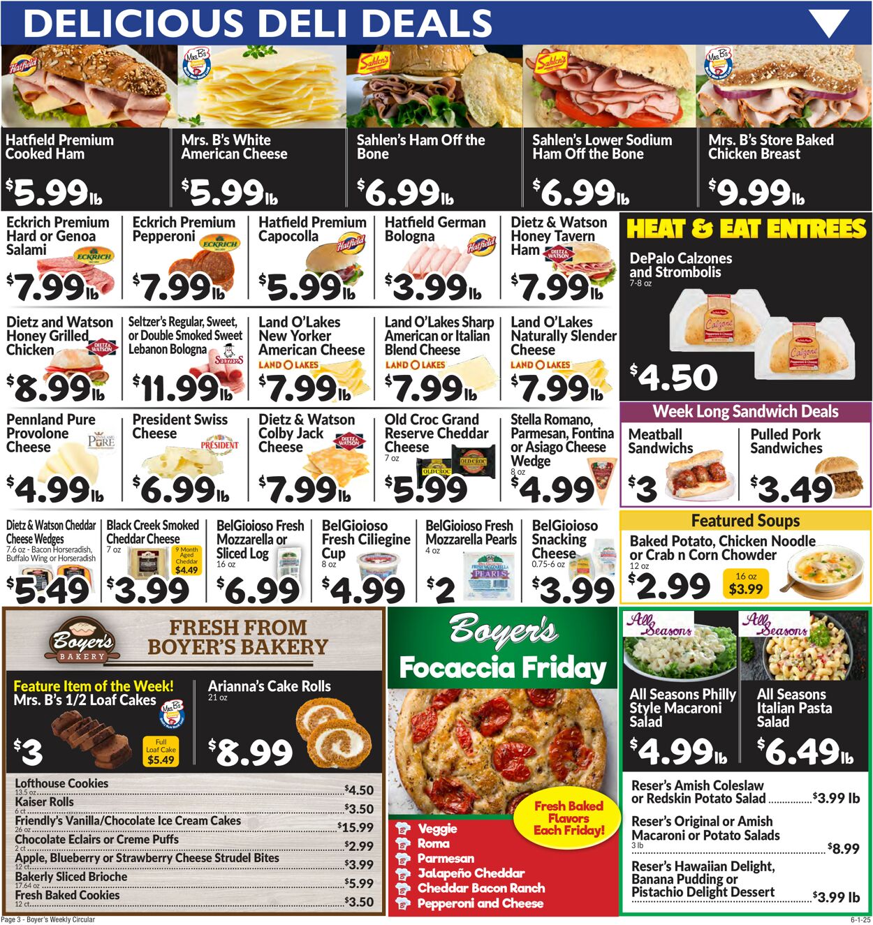Catalogue Boyer's Food Markets from 06/01/2025