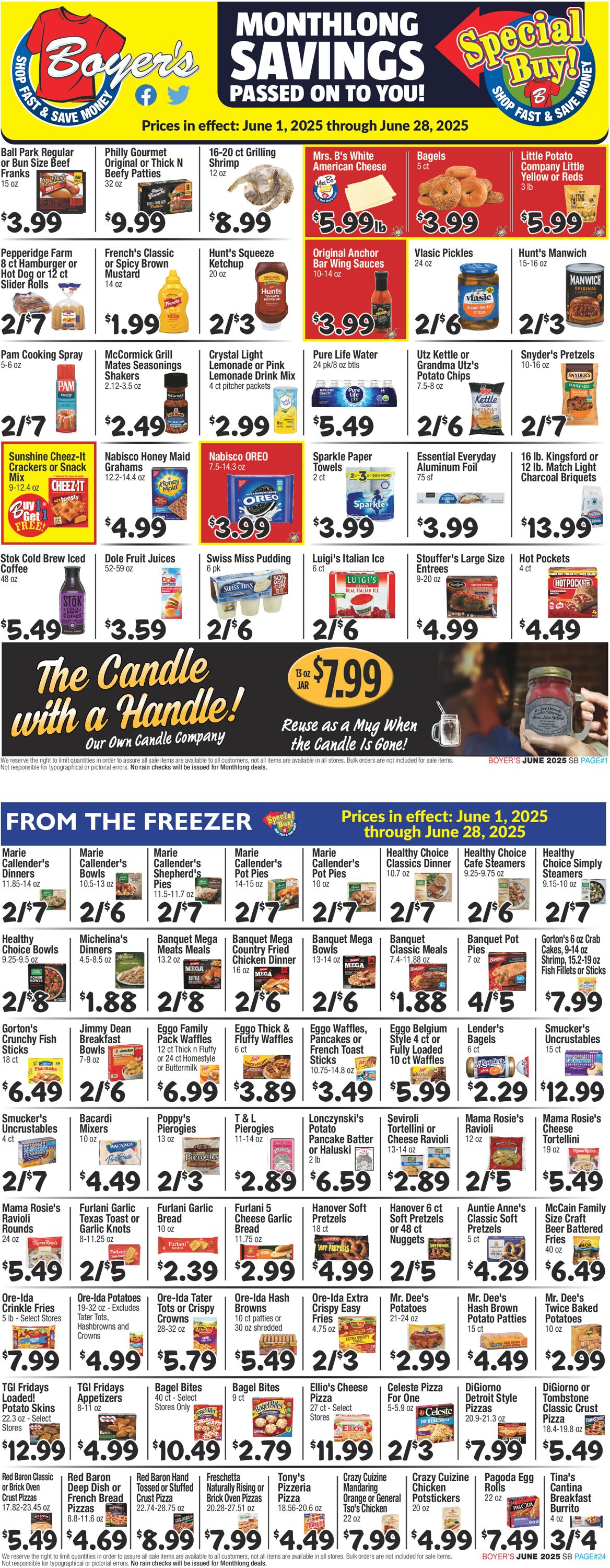 Catalogue Boyer's Food Markets from 06/01/2025