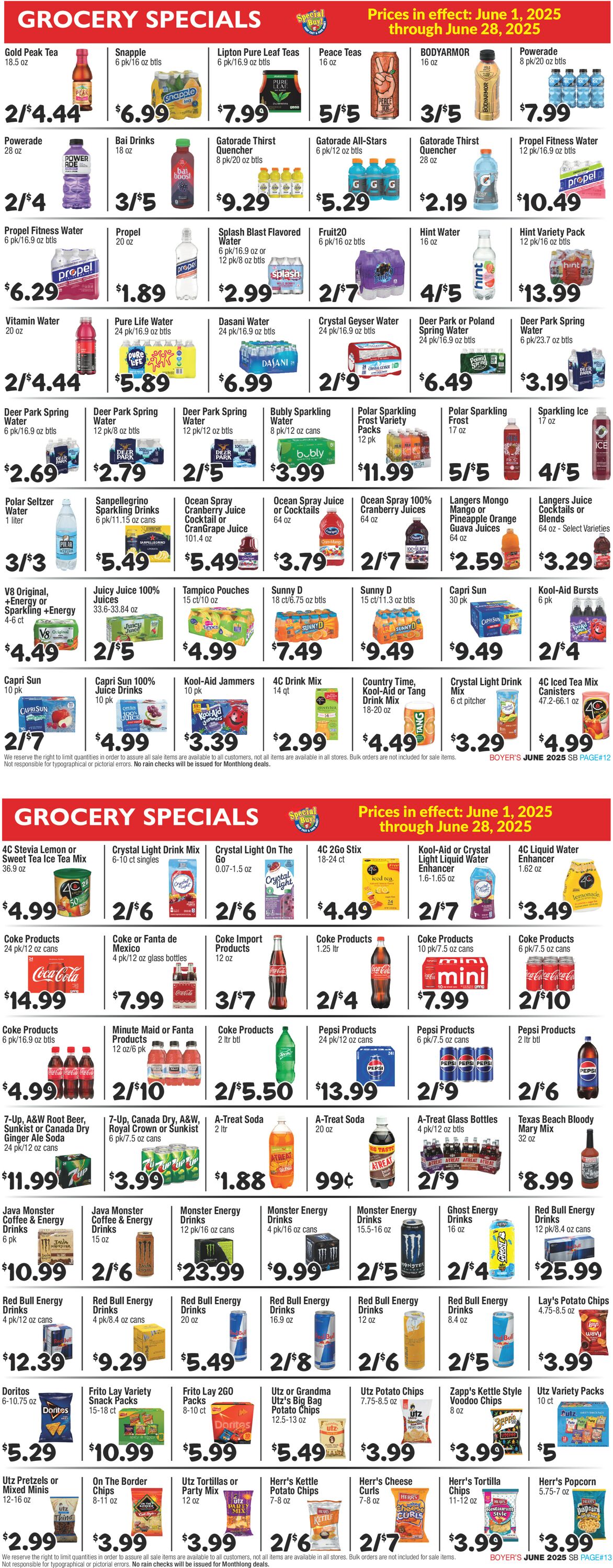 Catalogue Boyer's Food Markets from 06/01/2025