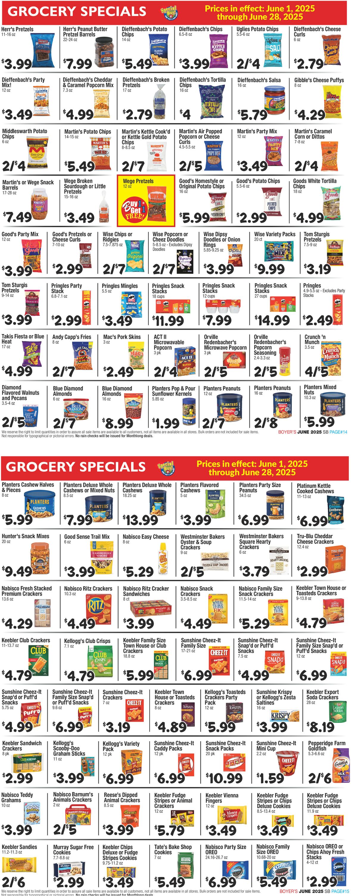 Catalogue Boyer's Food Markets from 06/01/2025