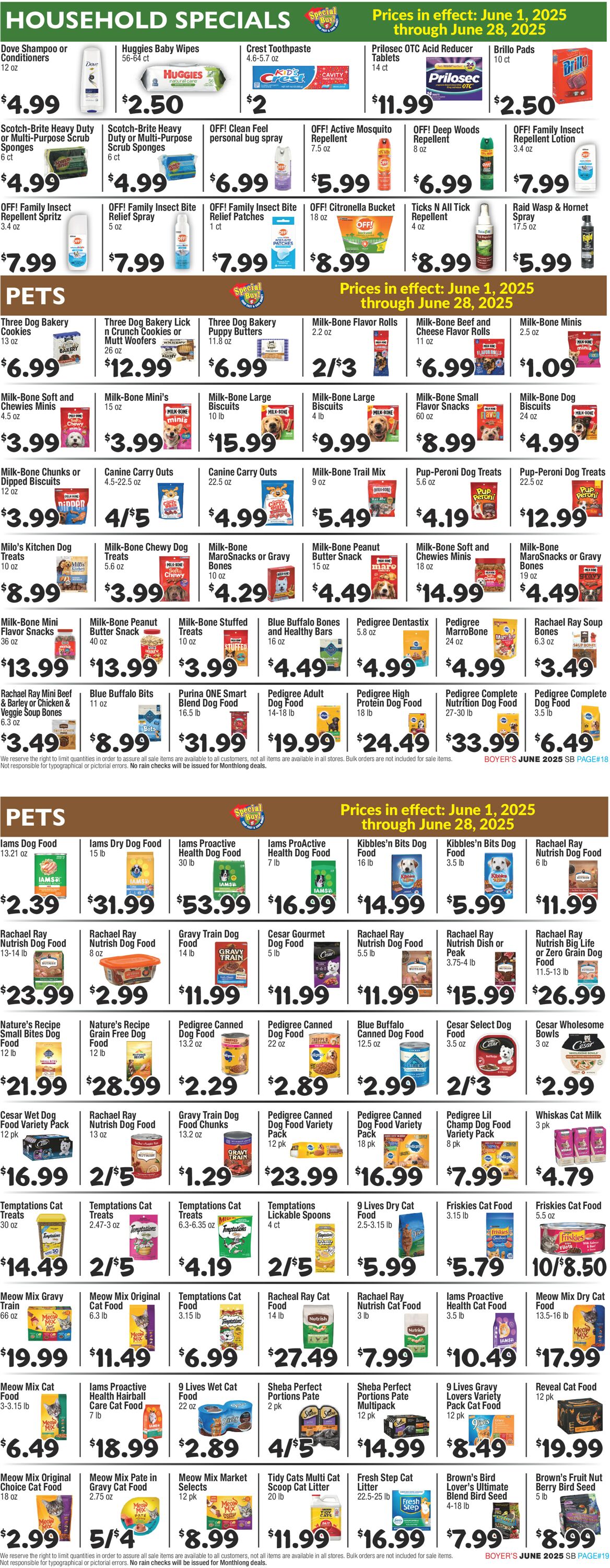 Catalogue Boyer's Food Markets from 06/01/2025