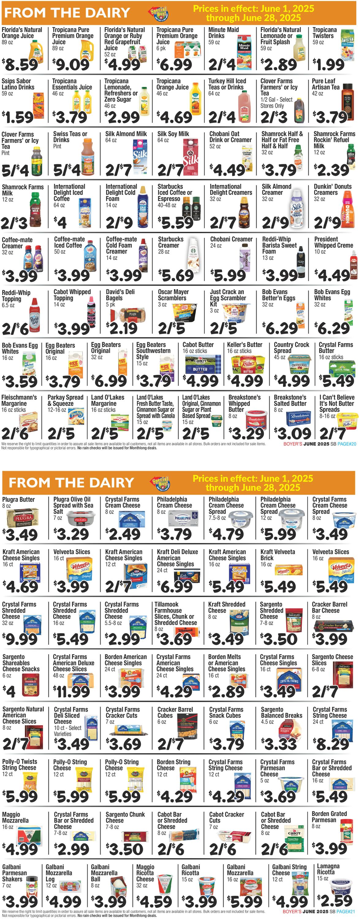 Catalogue Boyer's Food Markets from 06/01/2025